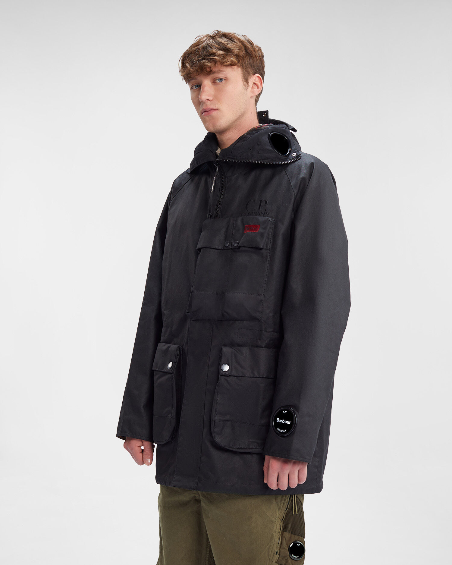 Barbour x C.P. Company TC Explorer Wax Jacket | CPC USCA Online Store