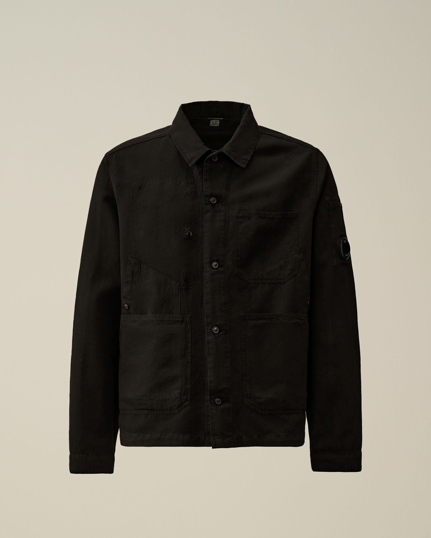 Cotton/Linen Overshirt | CPC USCA Online Store