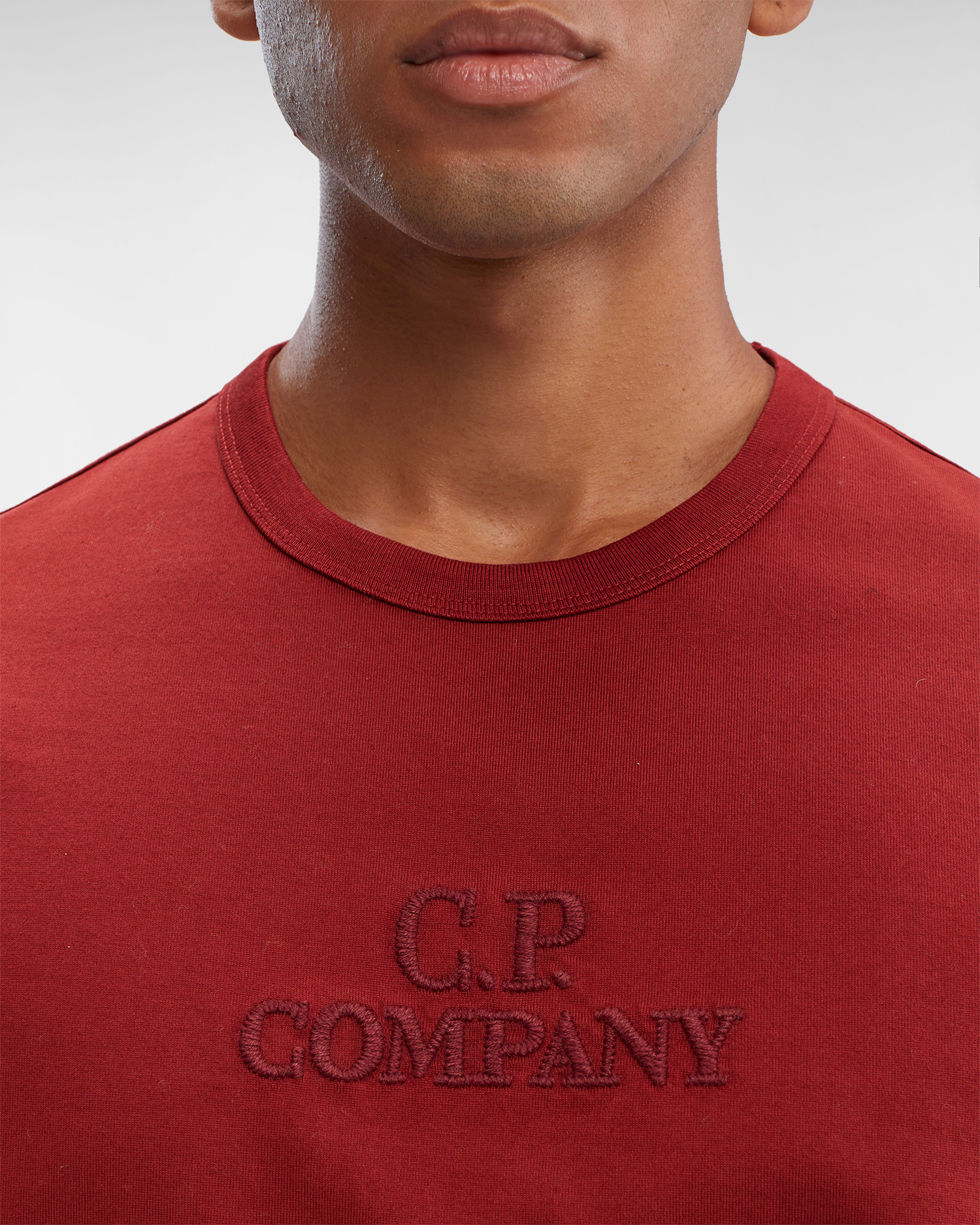 Cp company hot sale sweatshirt red