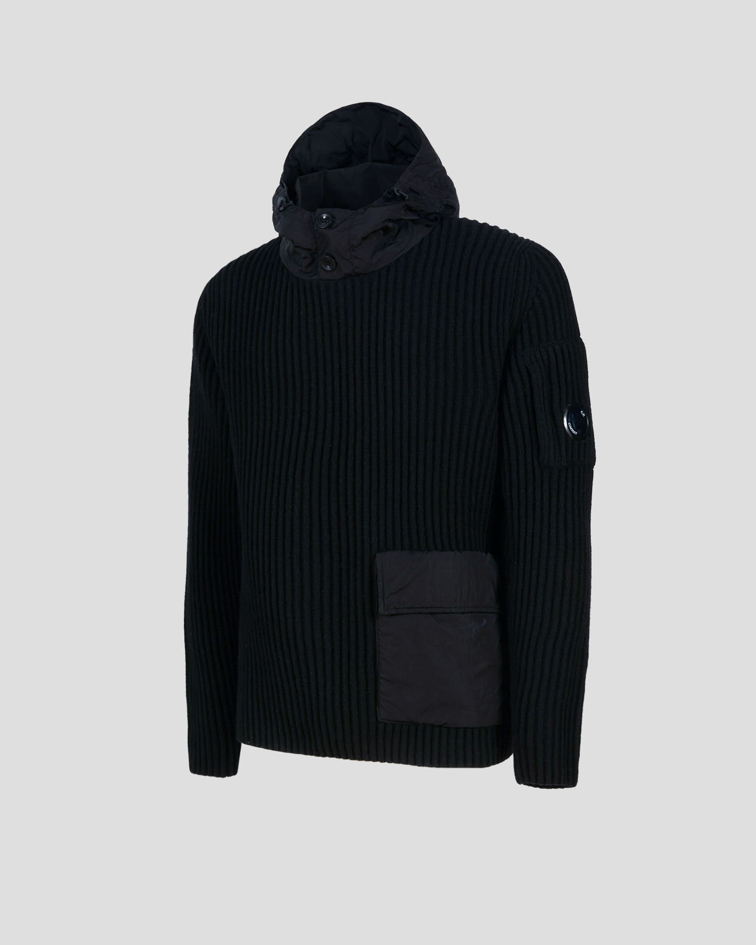 Lambswool Mixed Hooded Knit | C.P. Company Online Store