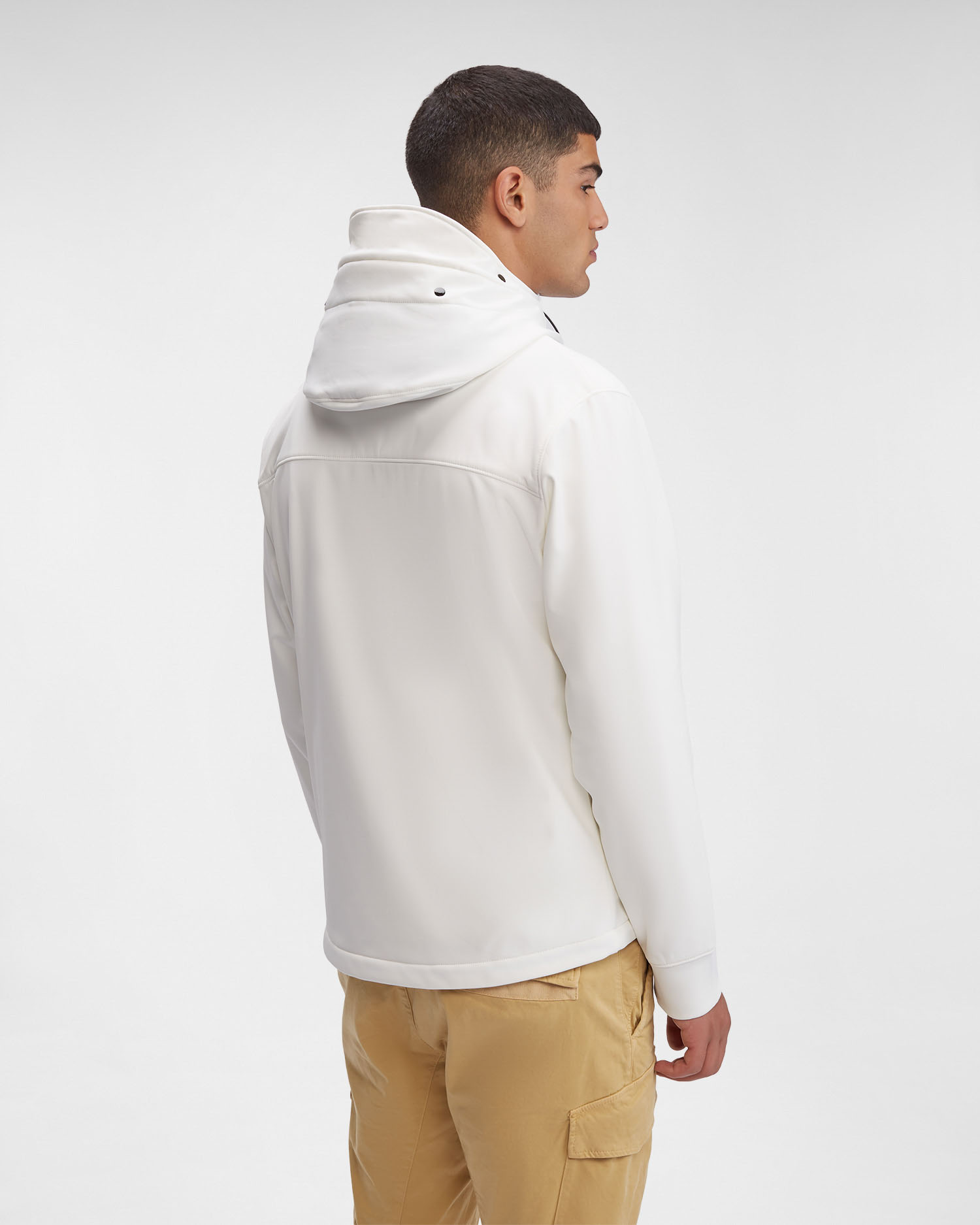 CP Company Giubbotto Shell R Hooded Ghiaccio Uomo