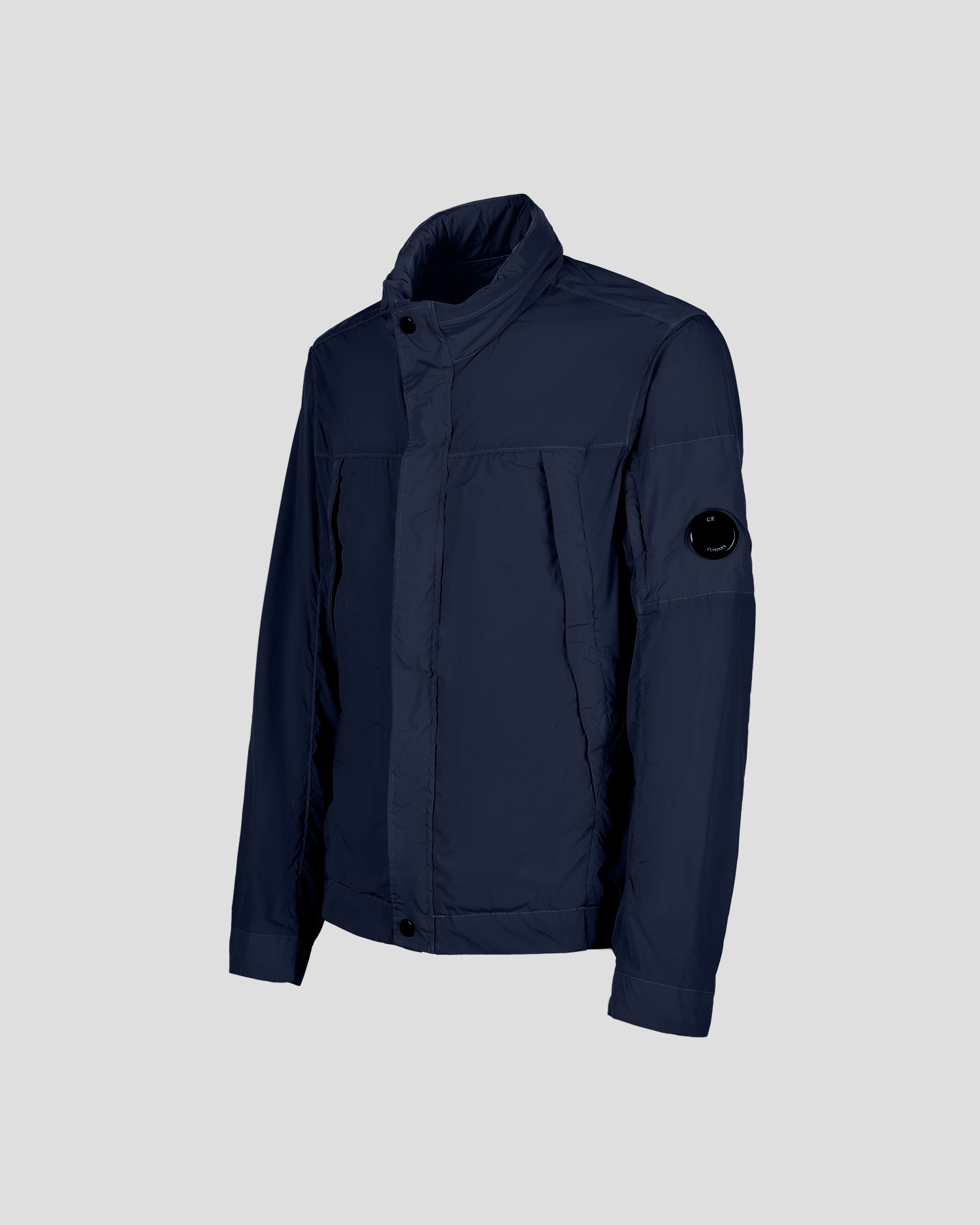 cp company bomber jacket navy