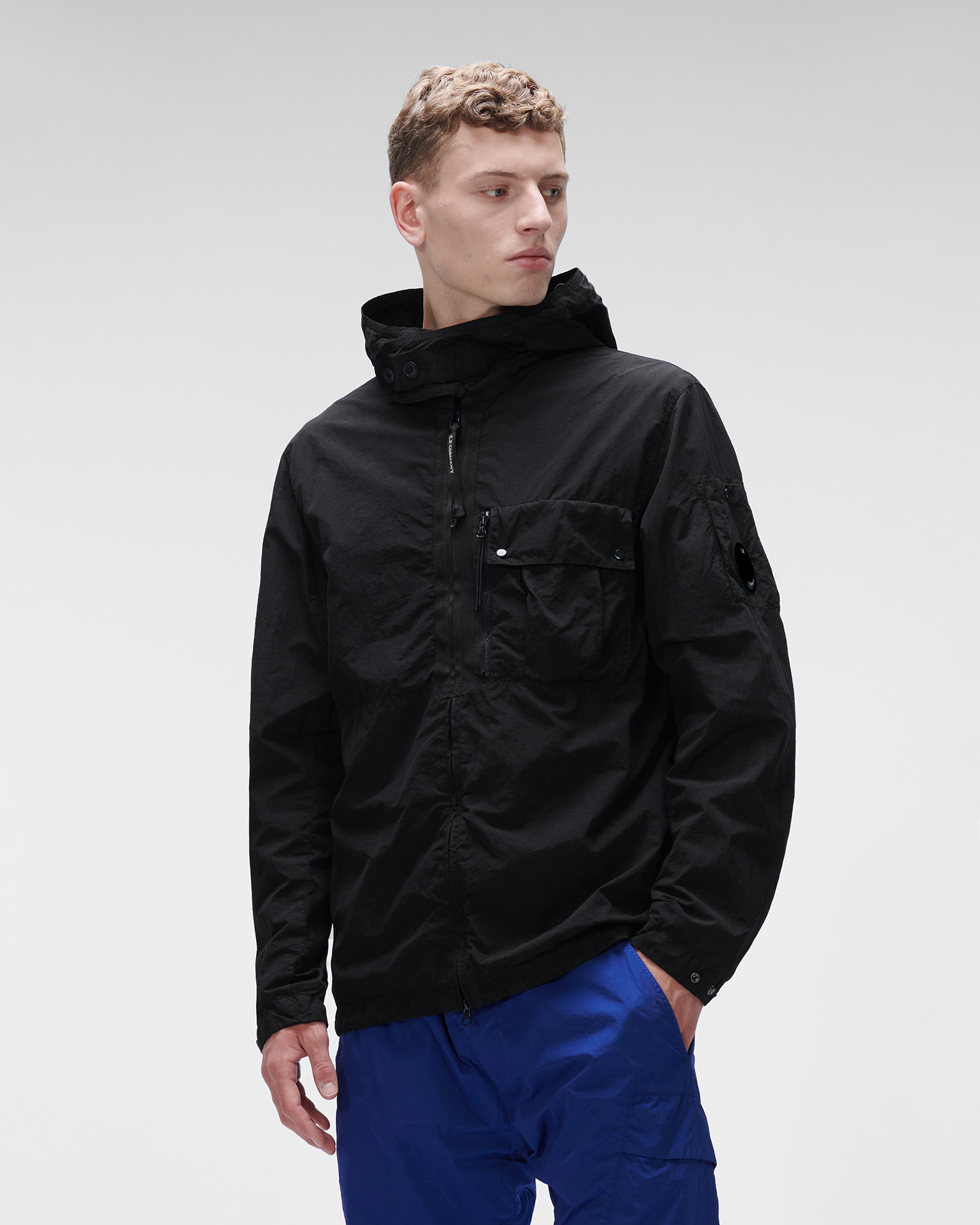 moncler see nylon overshirt