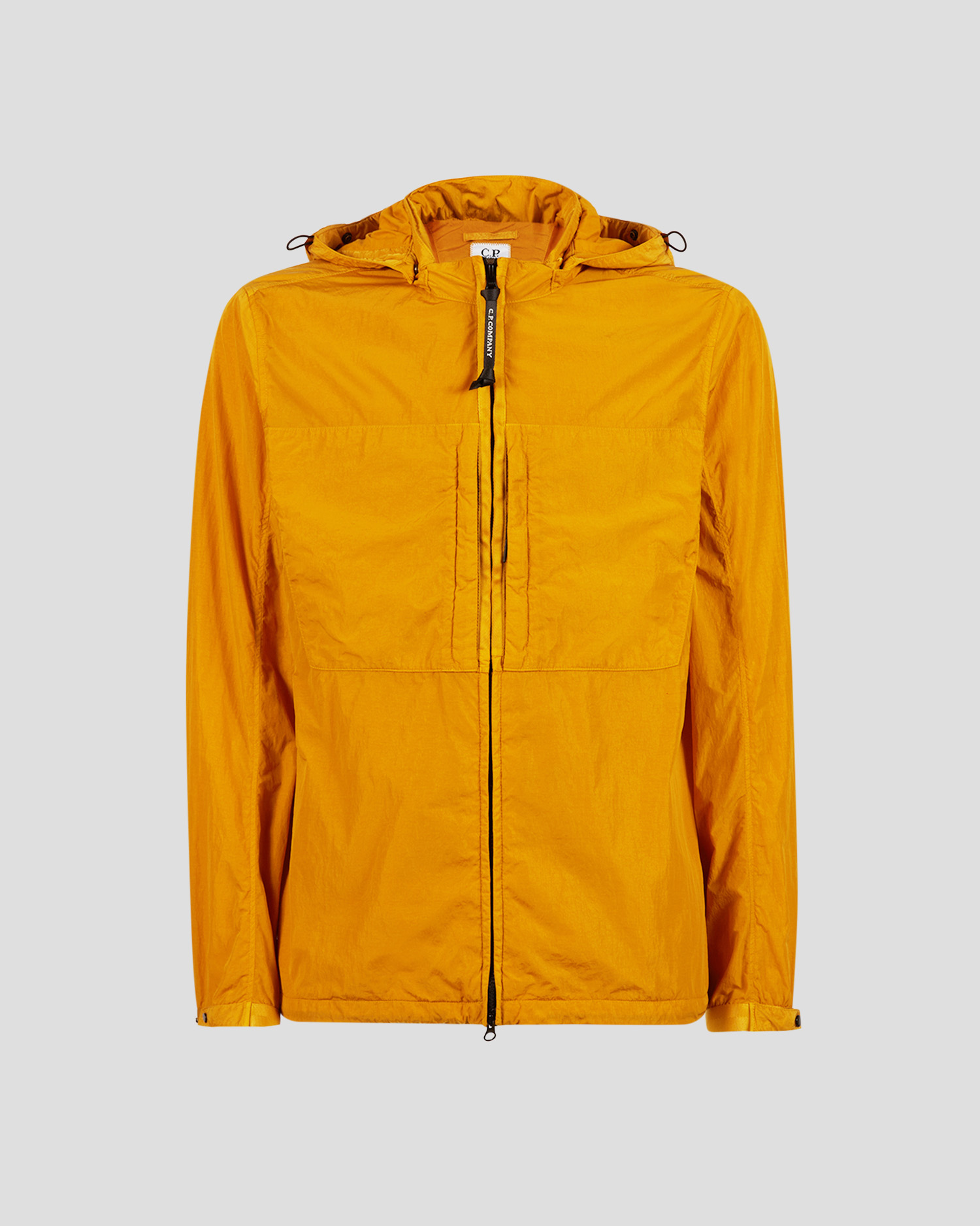 cp company chrome overshirt orange