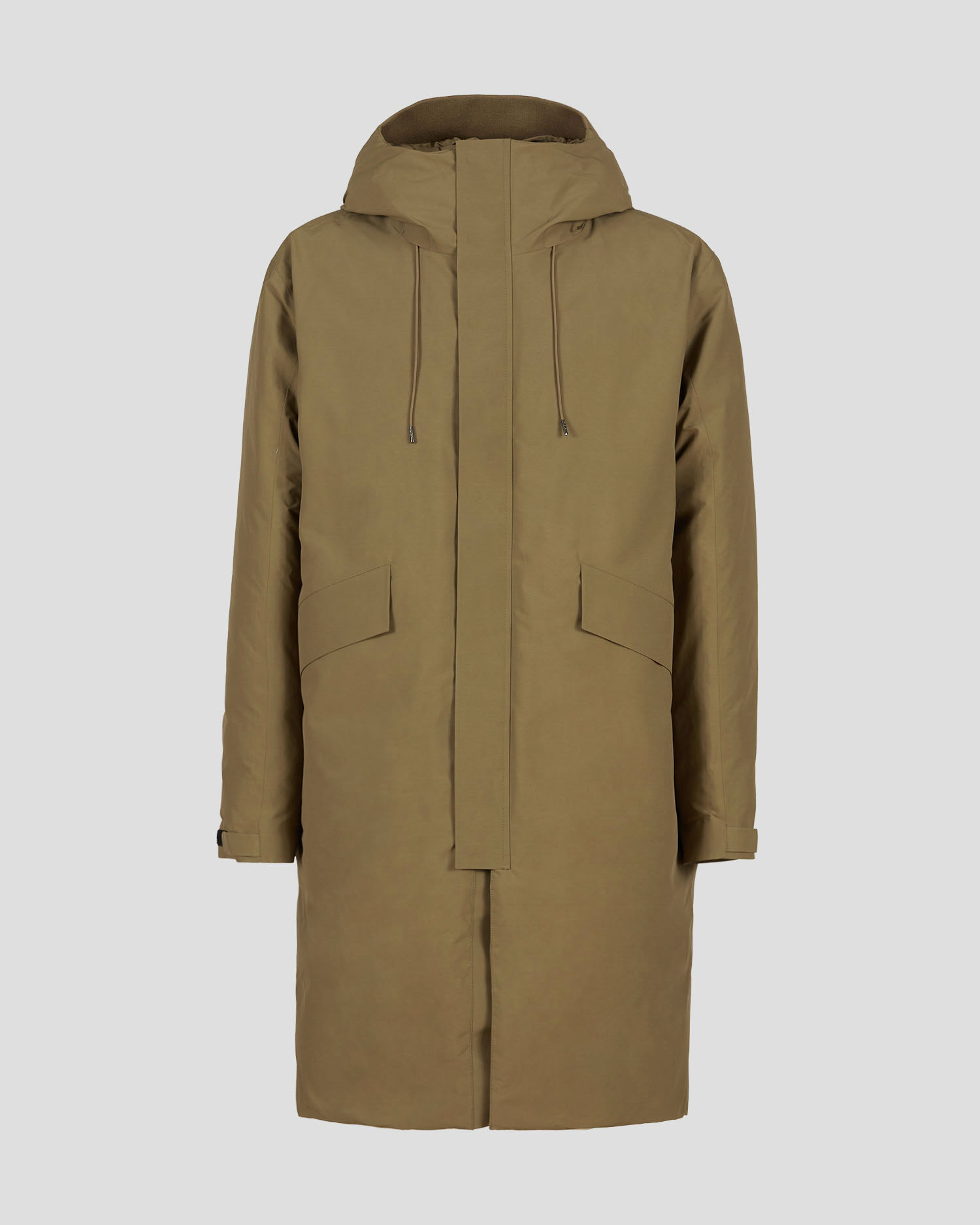 Micro m utility deals lens parka long jacket