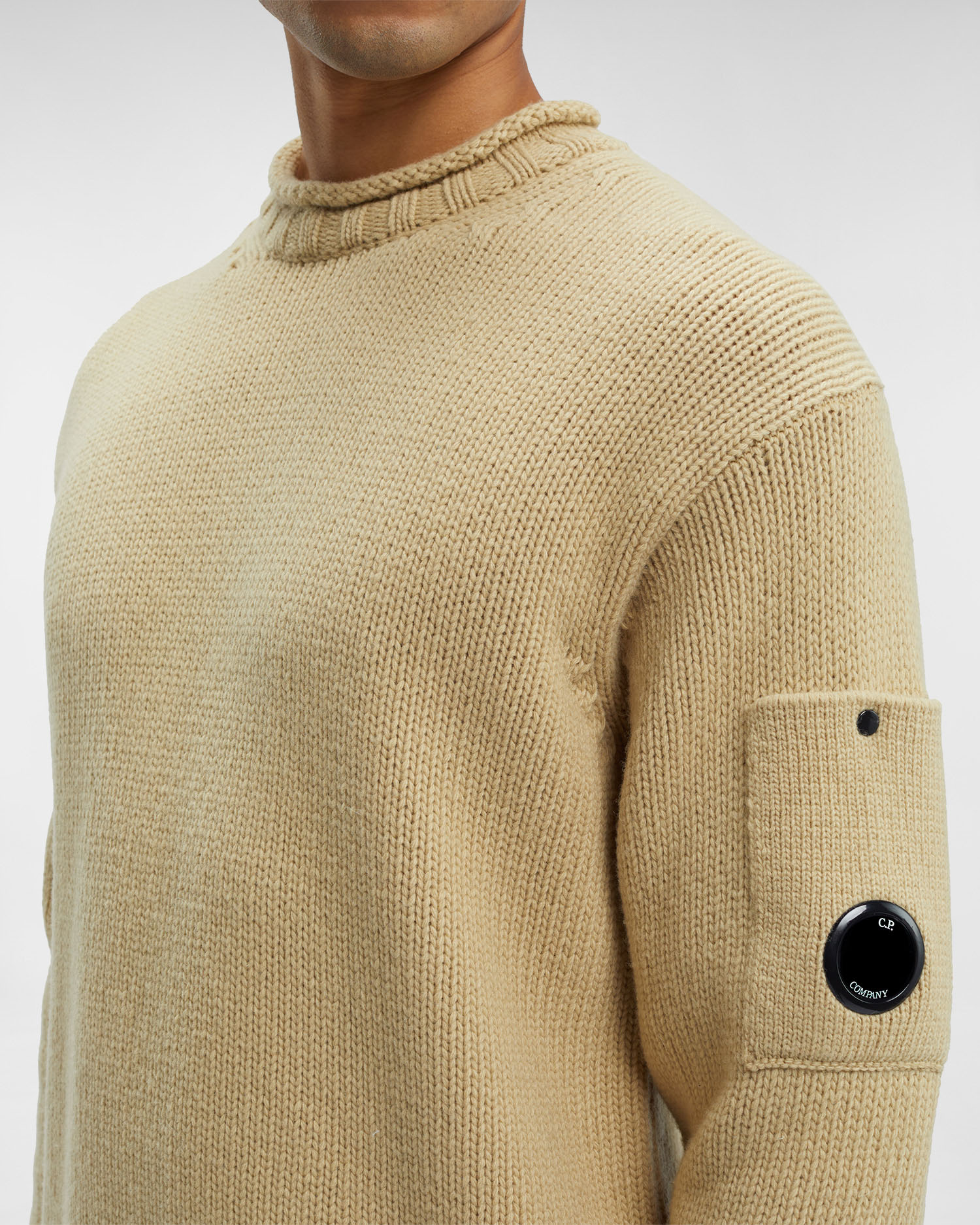 Lambswool Lens Jumper | C.P. Company Online Store