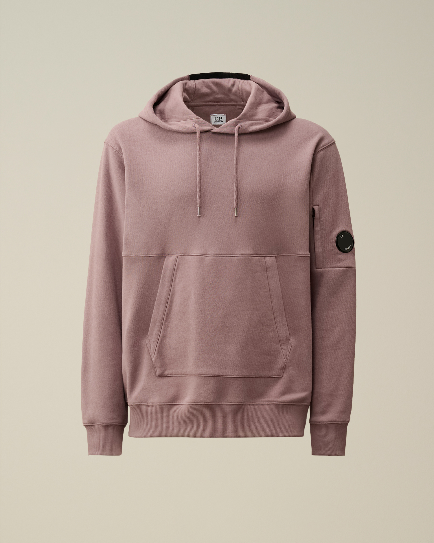 Diagonal Raised Fleece Lens Hooded Sweatshirt CPC ROW Online Store