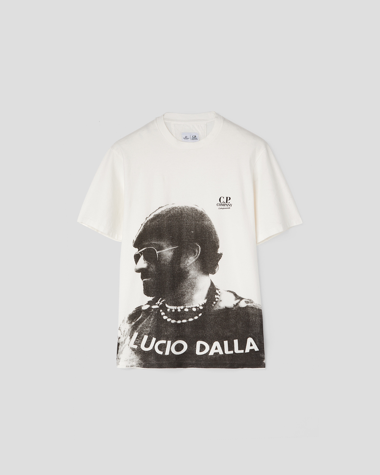 Lucio Dalla Monochrome T Shirt C P Company Online Store