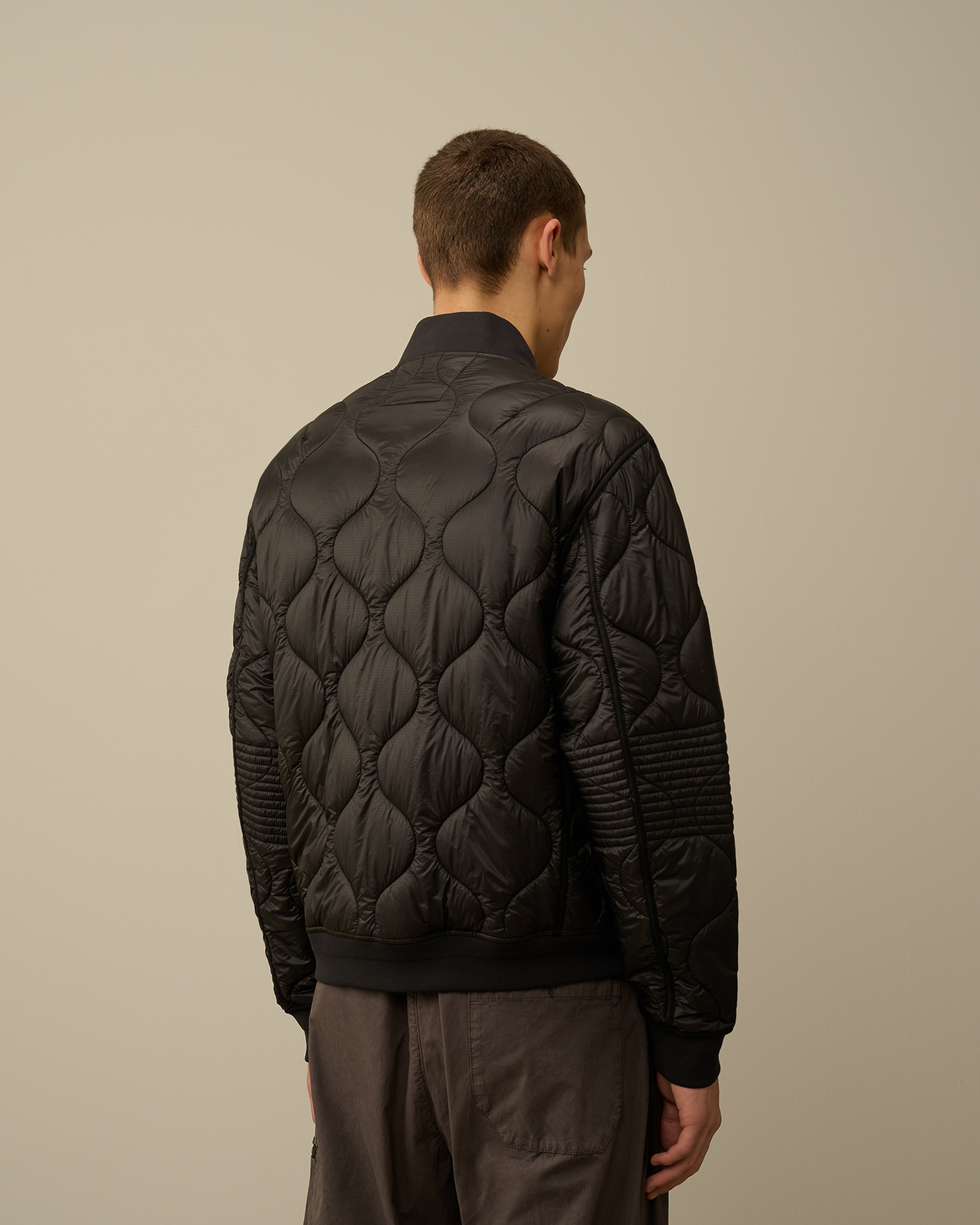 Burberry quilted bomber jacket best sale