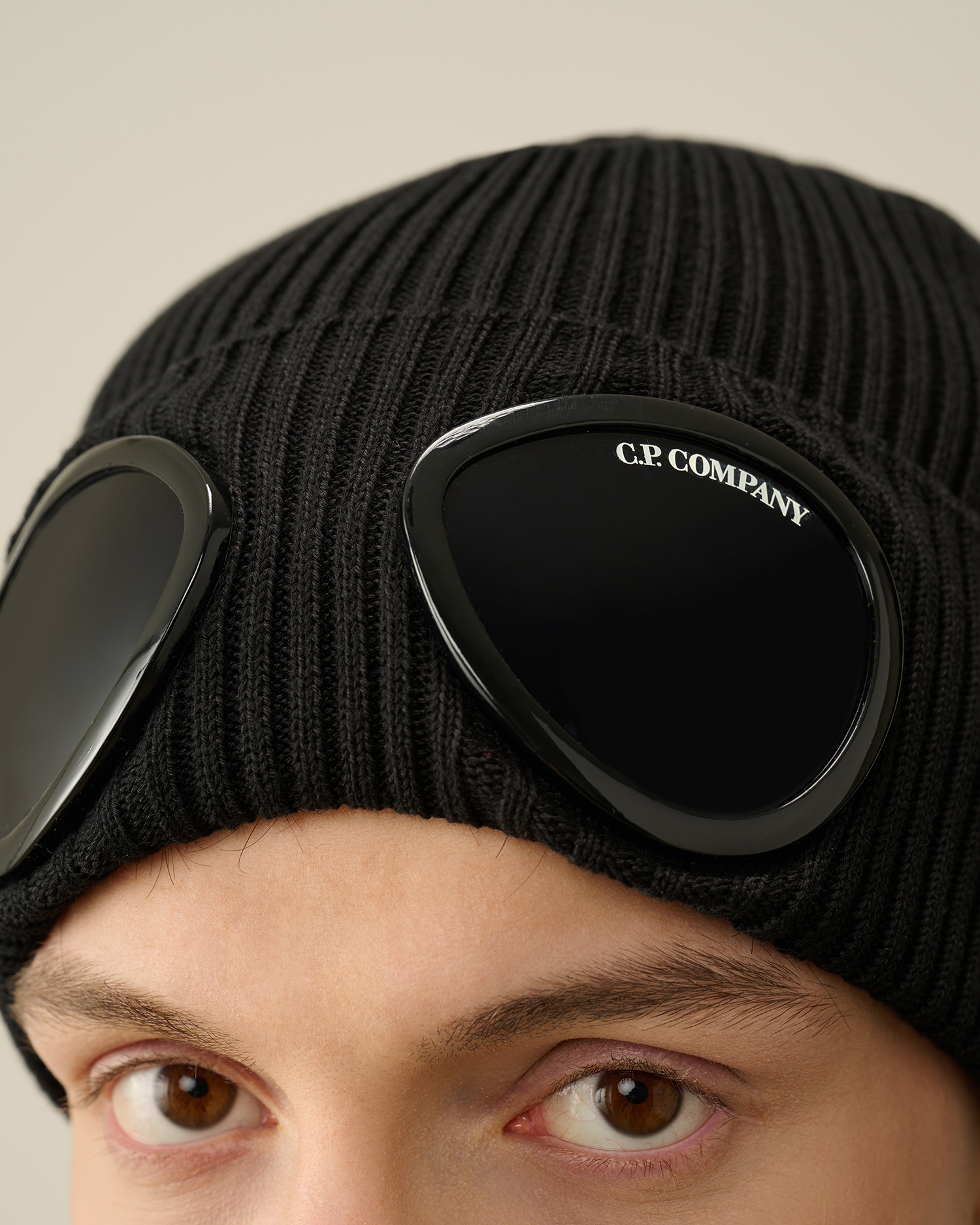 Cotton Goggle Beanie