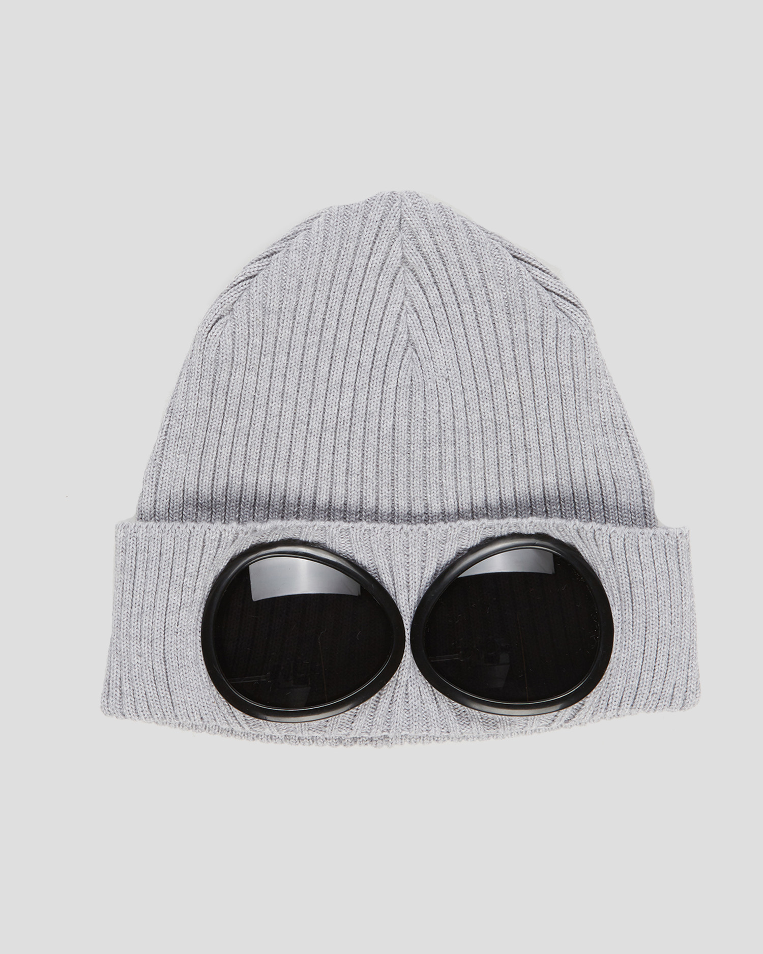 cp company grey beanie