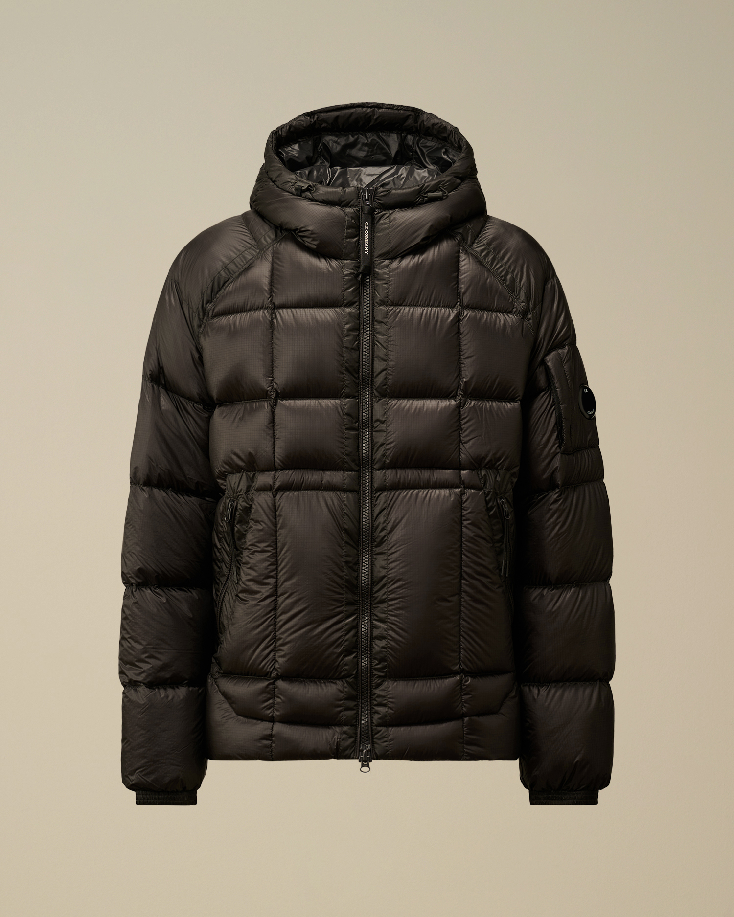 D.D. Shell Hooded Medium Down Jacket