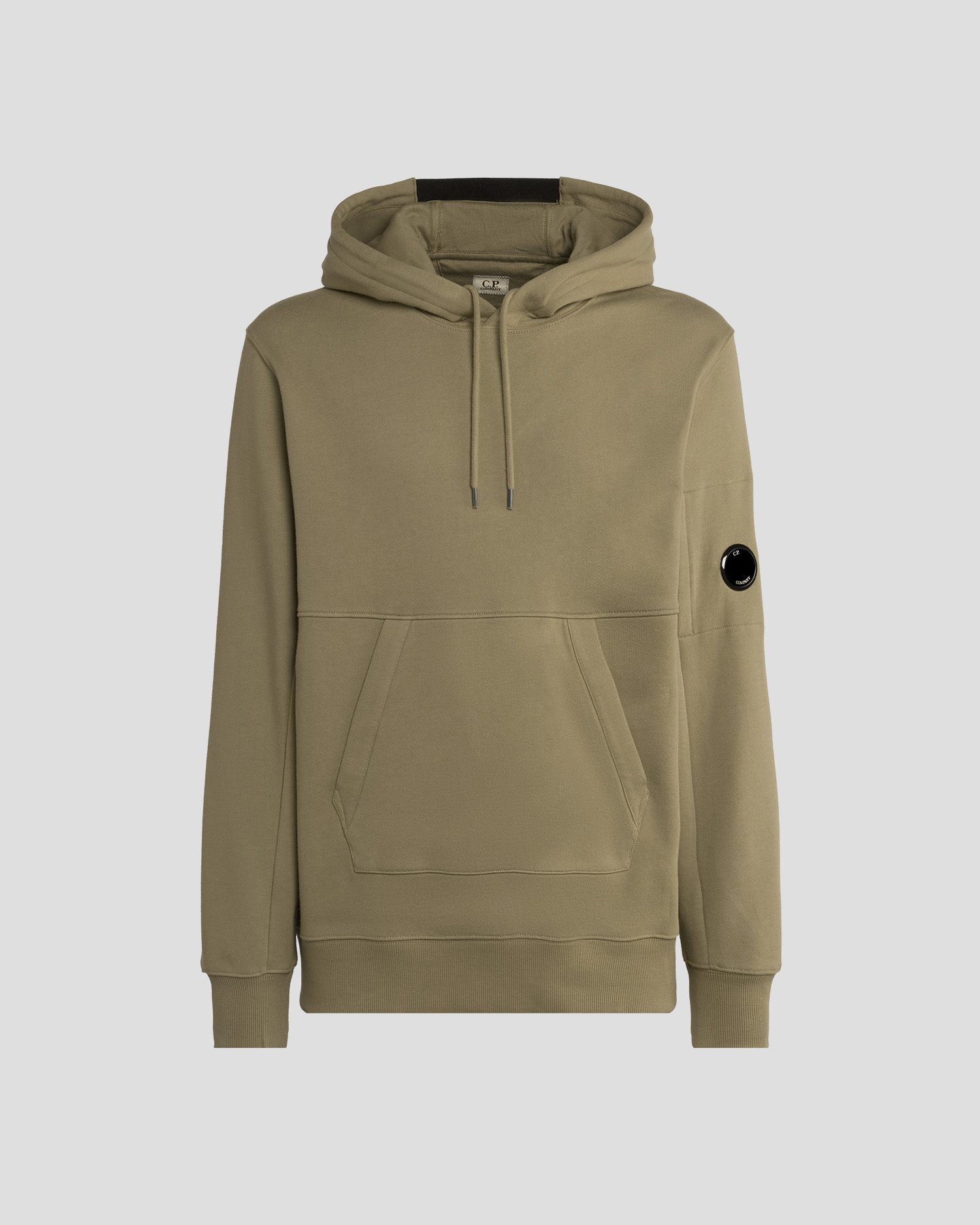 Diagonal Raised Fleece Hoodie