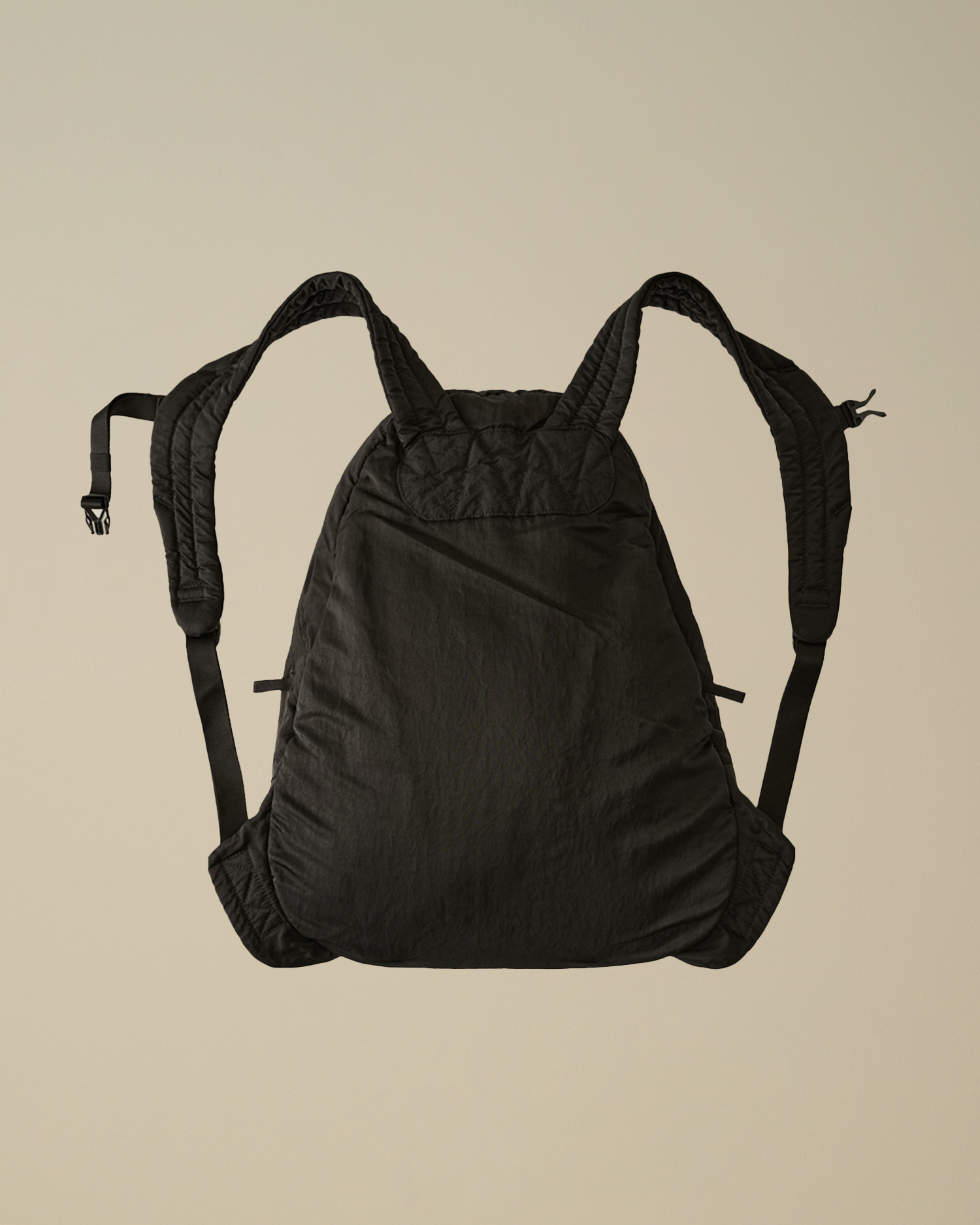 Nylon B Rounded Backpack