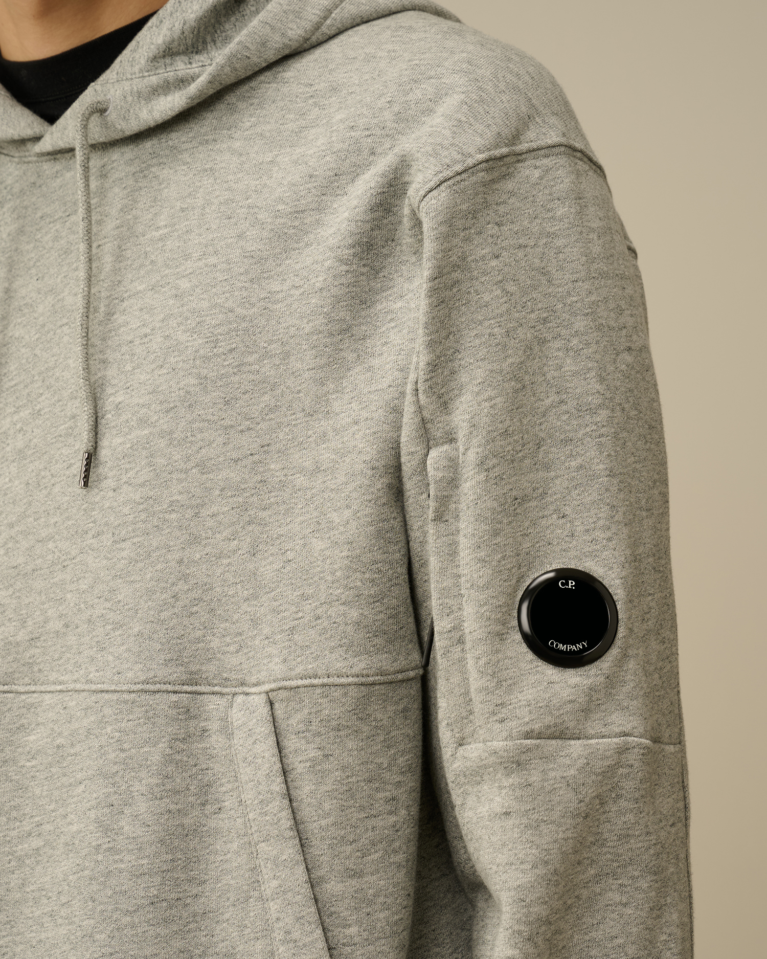 Diagonal Raised Fleece Lens Hooded Sweatshirt CPC ROW Online Store