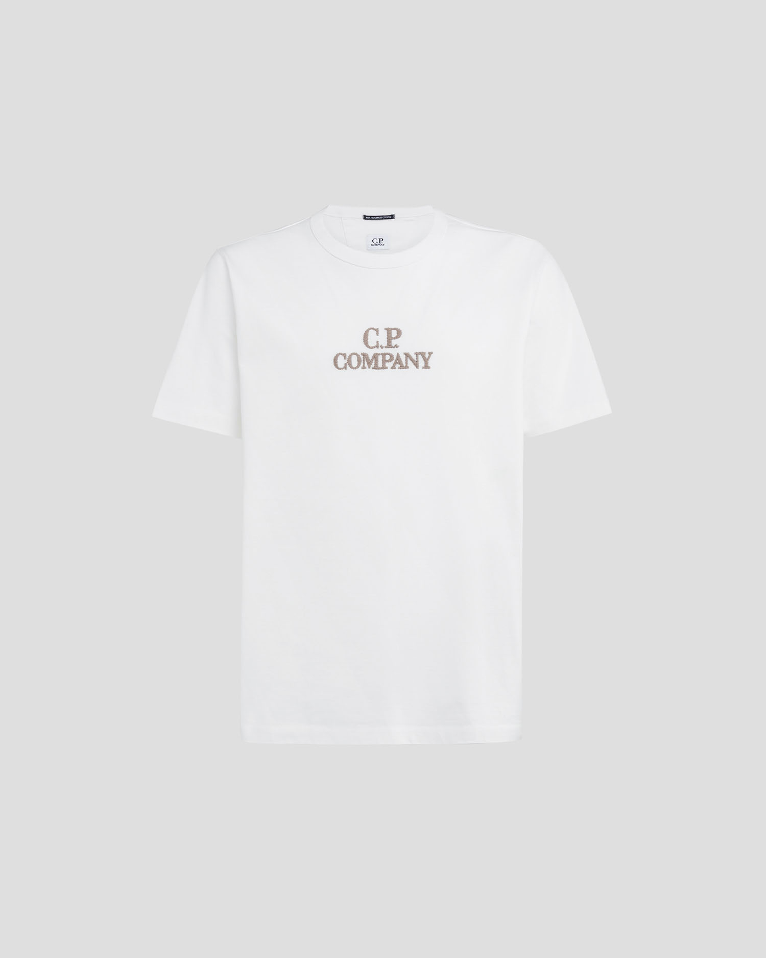 Mercerized Jersey 30/2 Twisted Logo T-shirt | C.P. Company Online Store