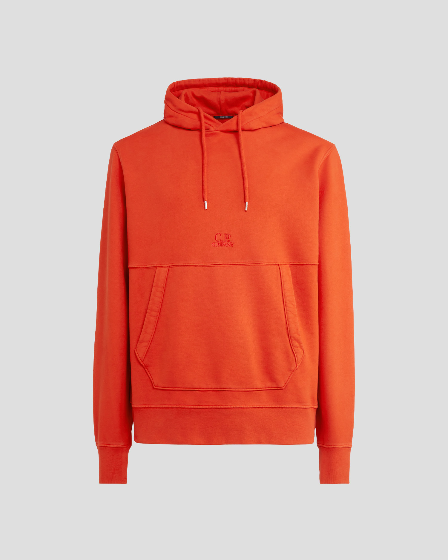 Cp company hotsell orange hoodie