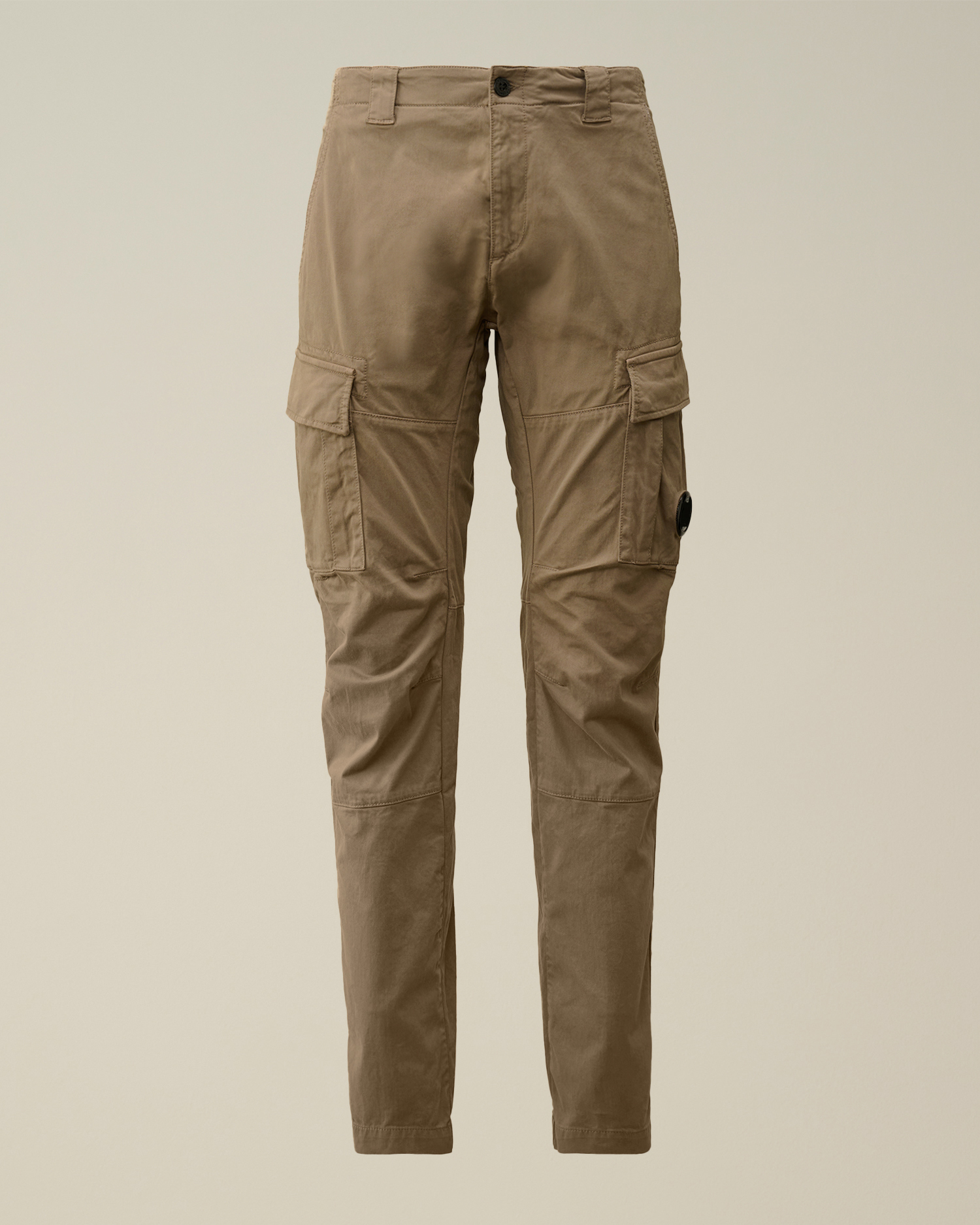 Stretch Sateen Ergonomic Lens Double Cargo Pants