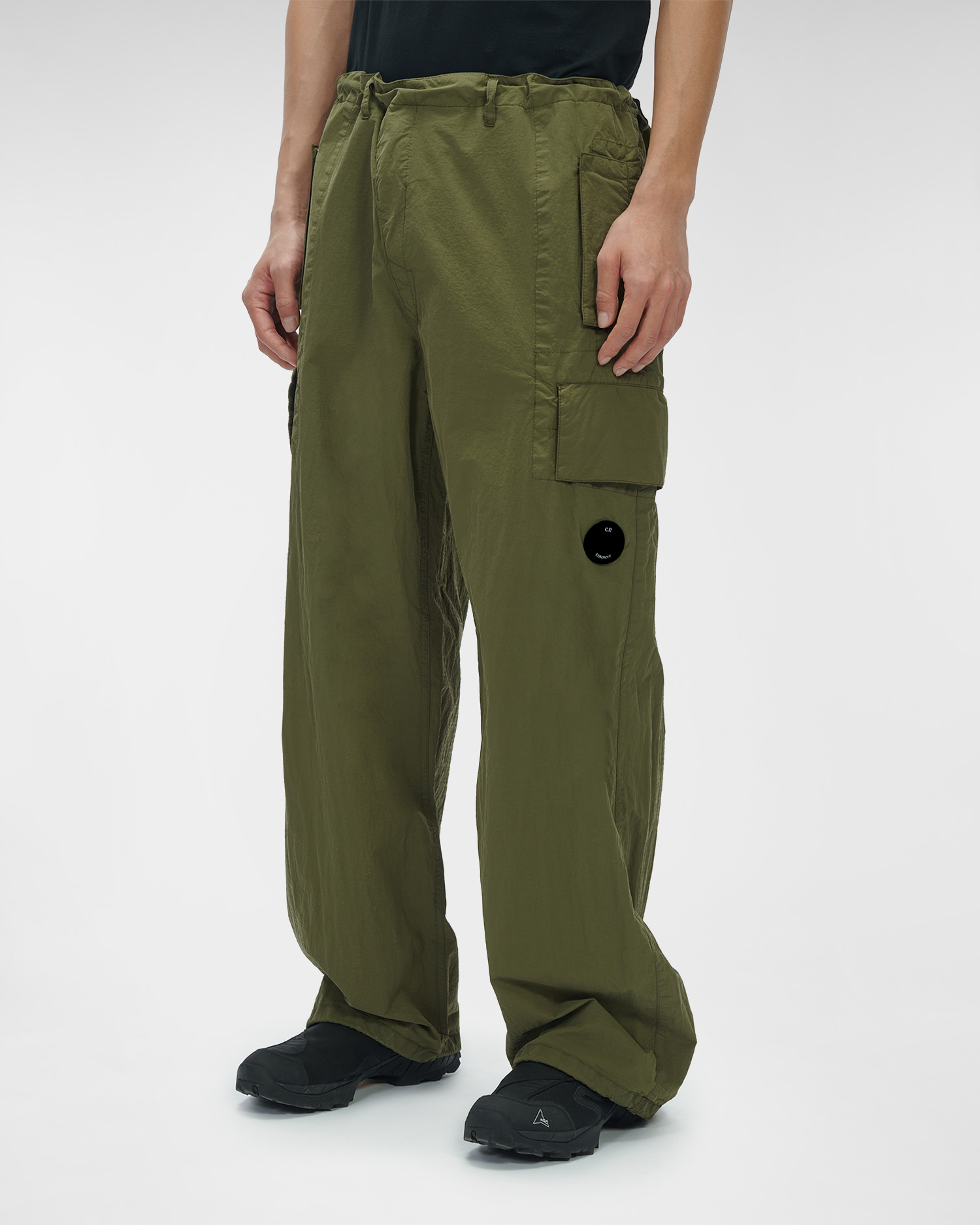 C.P. COMPANY FLATT NYLON PANTS シーピーカンパニー-