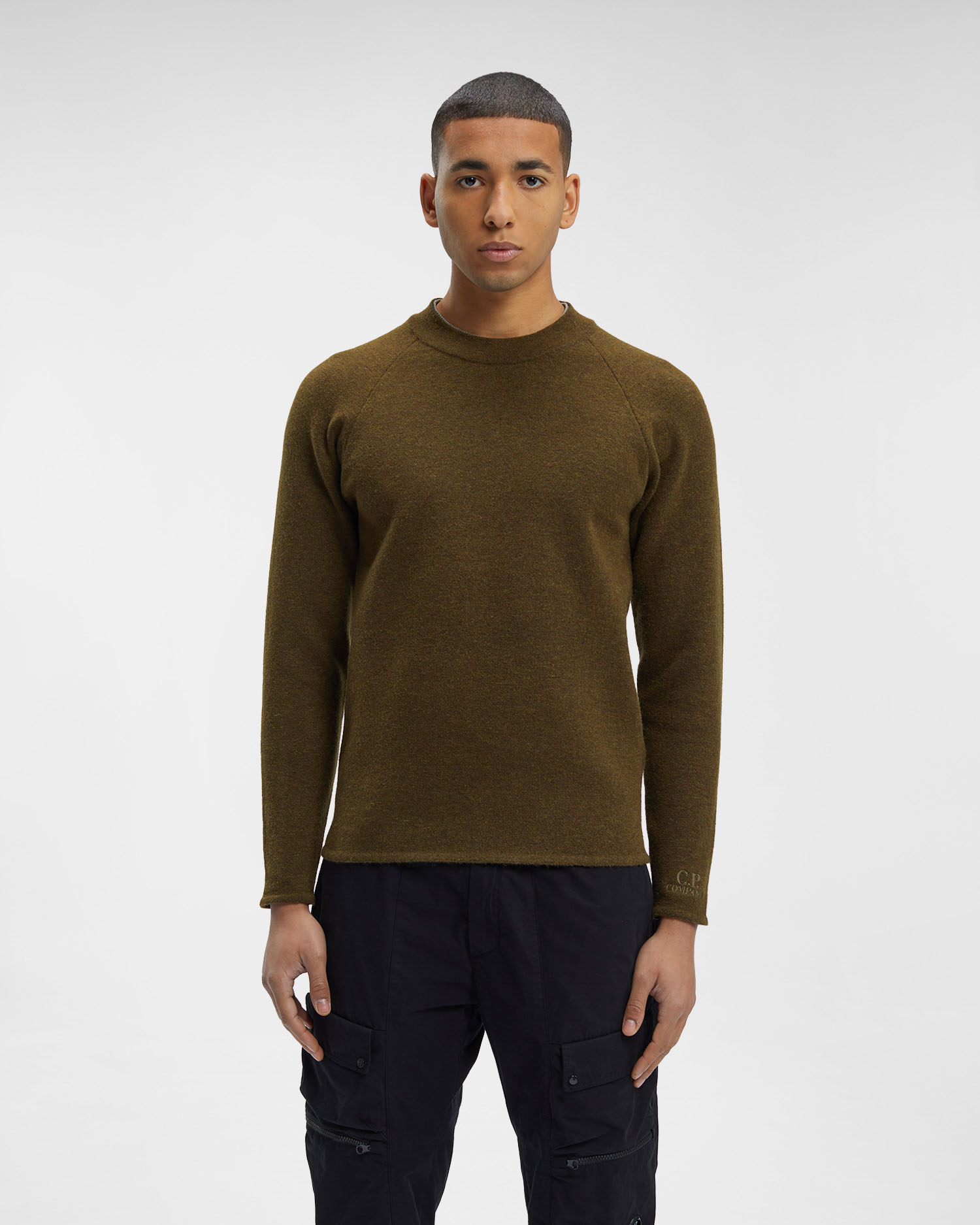 Cp company sale crew neck jumper