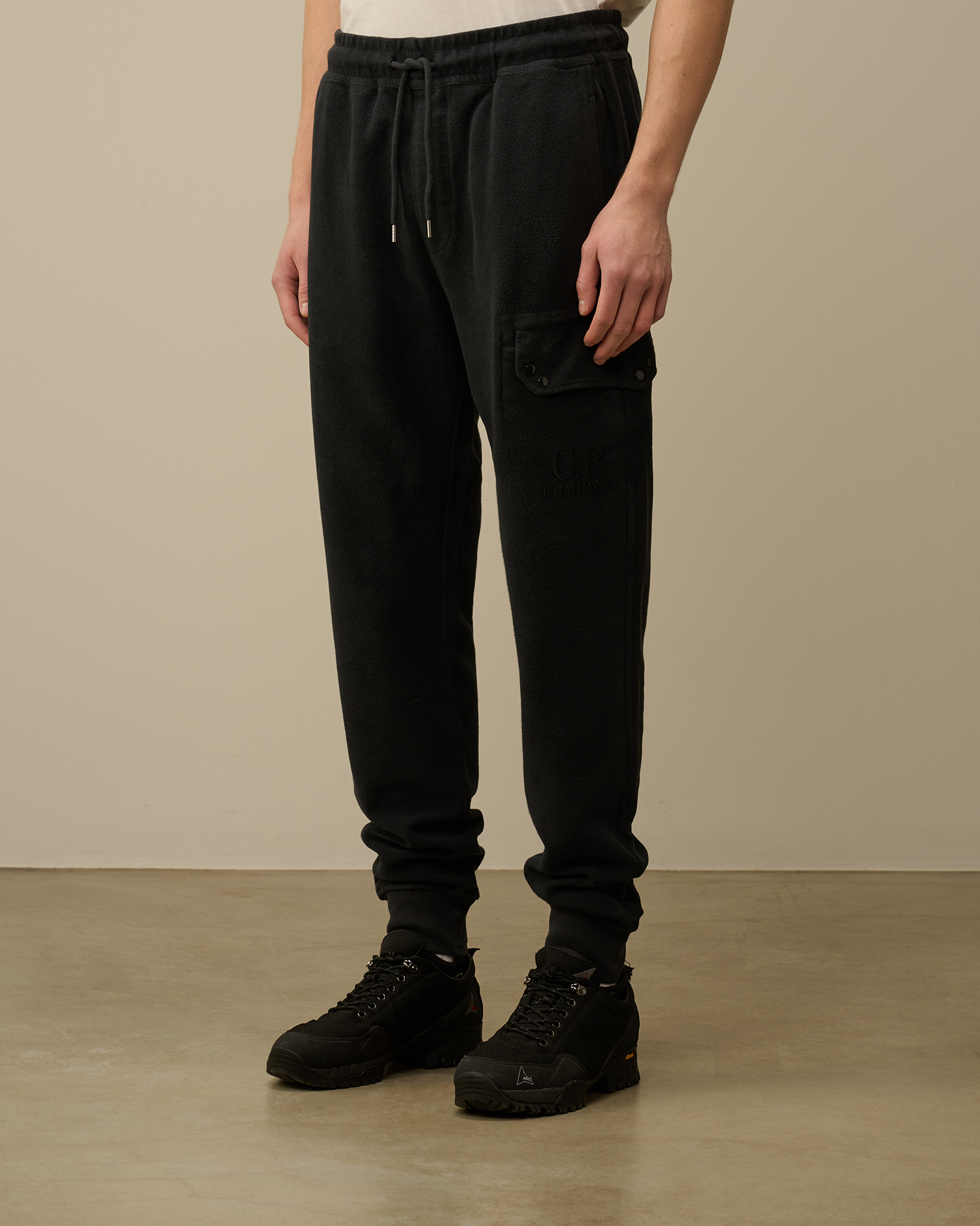 Cp company joggers black deals