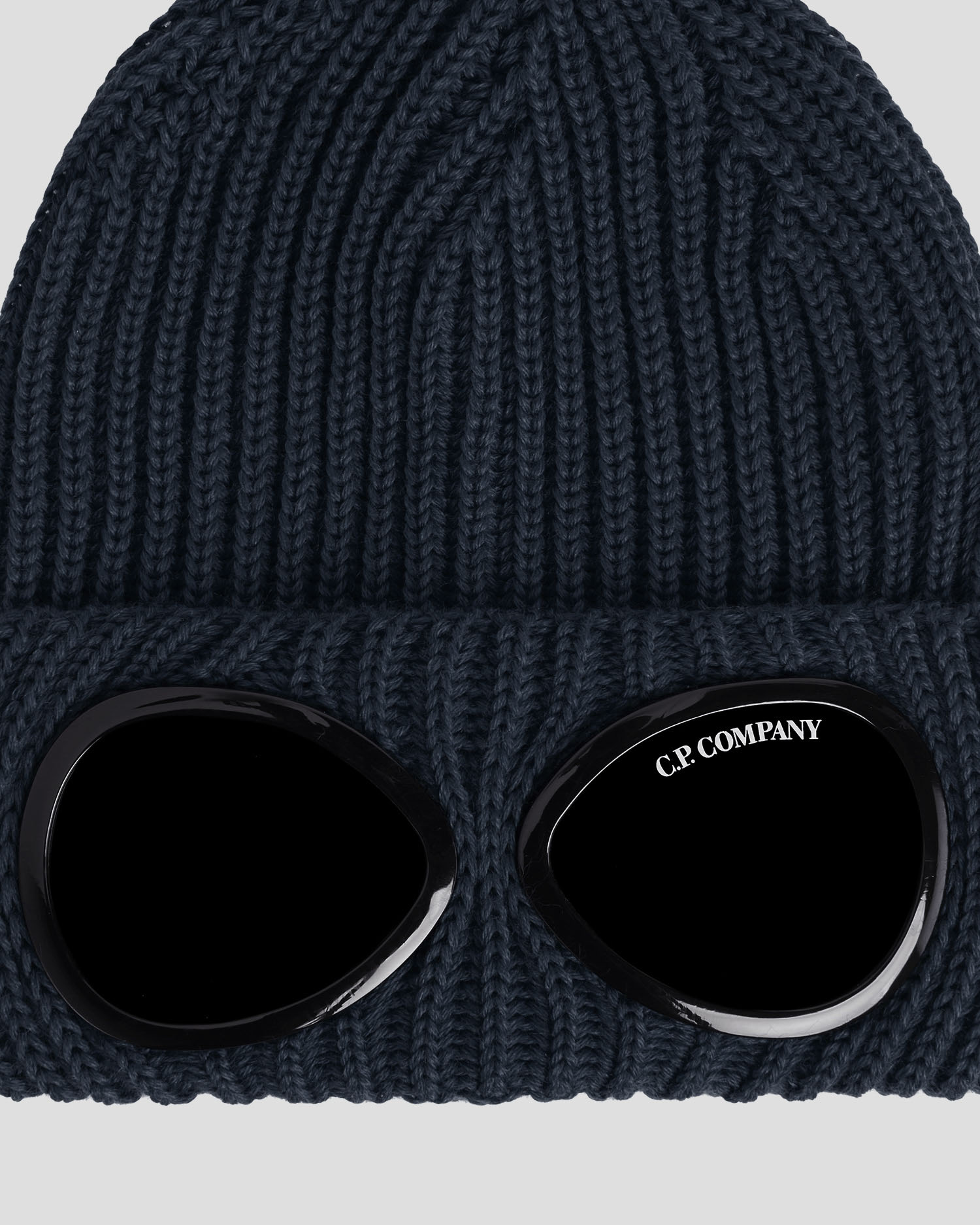 CP Company Goggle Beanie - Blue – ClothingCloset