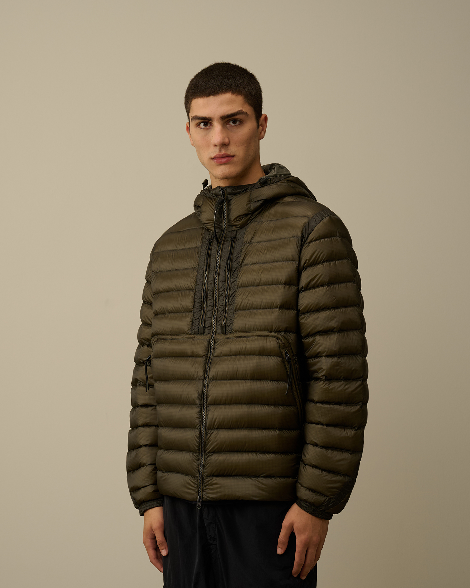 Cp company goggle hooded jacket on sale