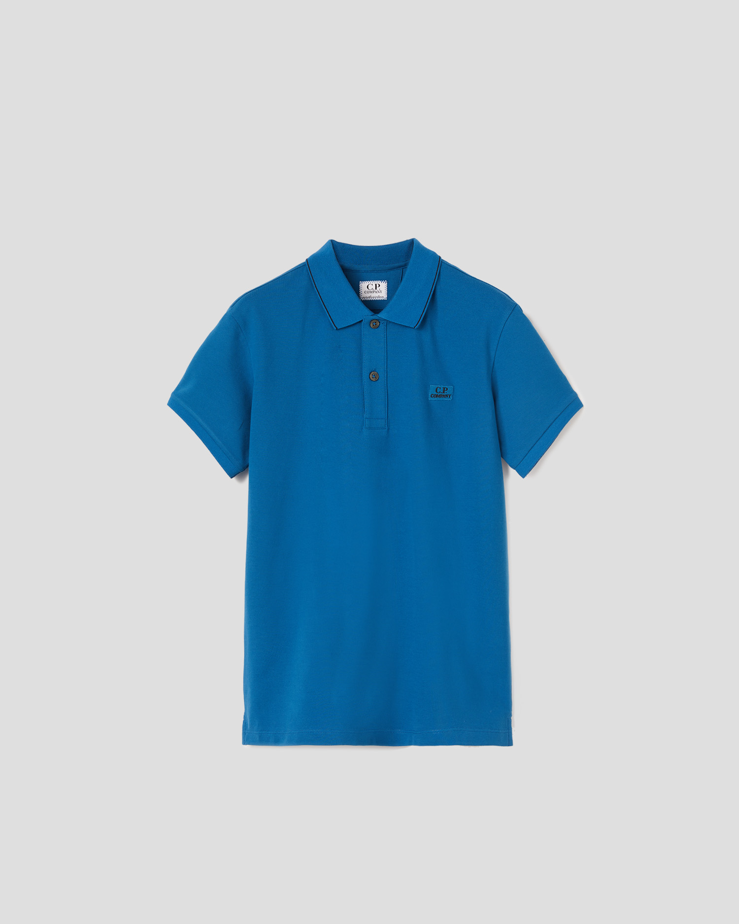 cp company green polo shirt