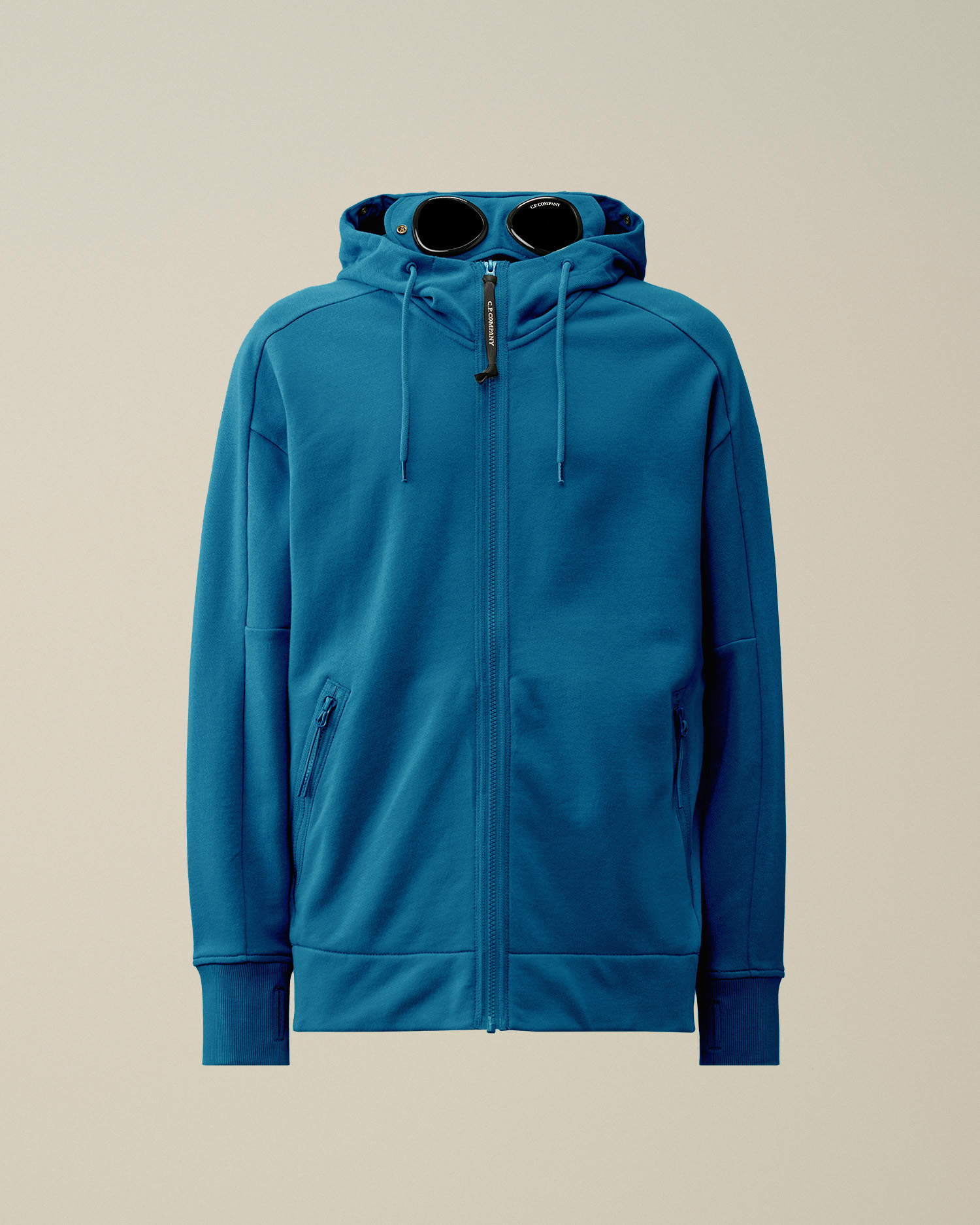 C.P. Company zip-up hooded jacket - Blue