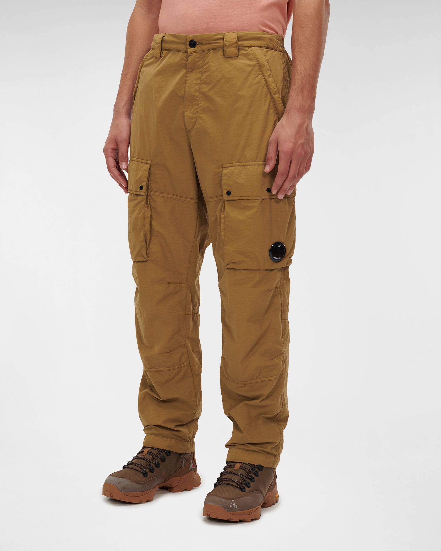 C.P Company FLATT NYLON OVERSIZED PANTS - www.inpuntocaffe.it