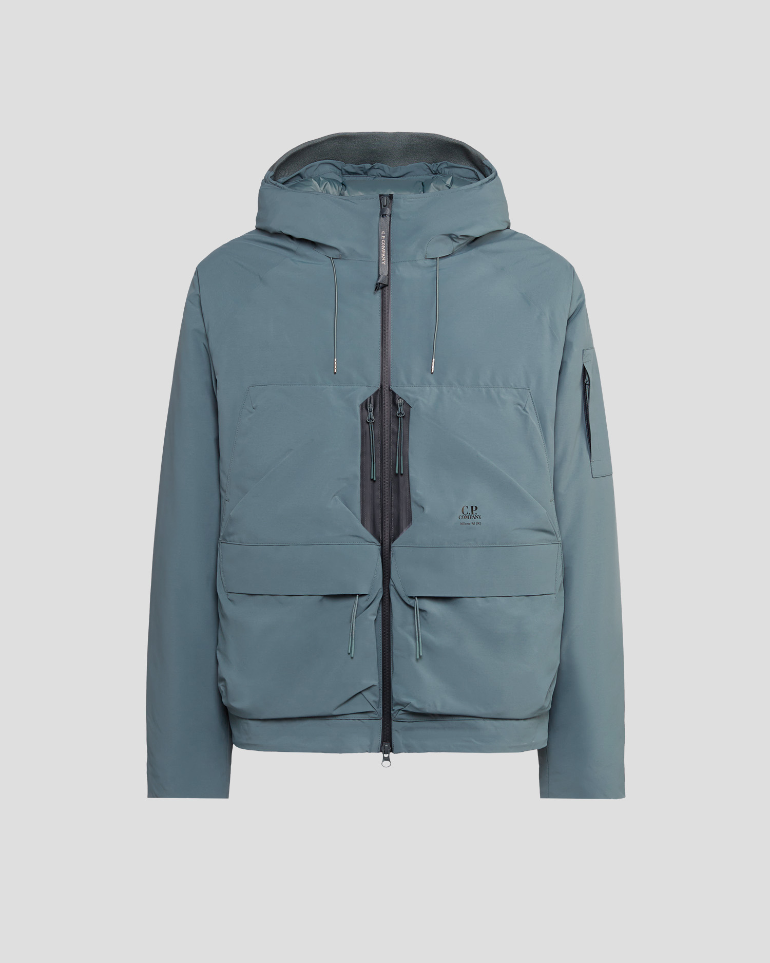 Micro-M (R) Hooded Down Jacket | C.P. Company Online Store