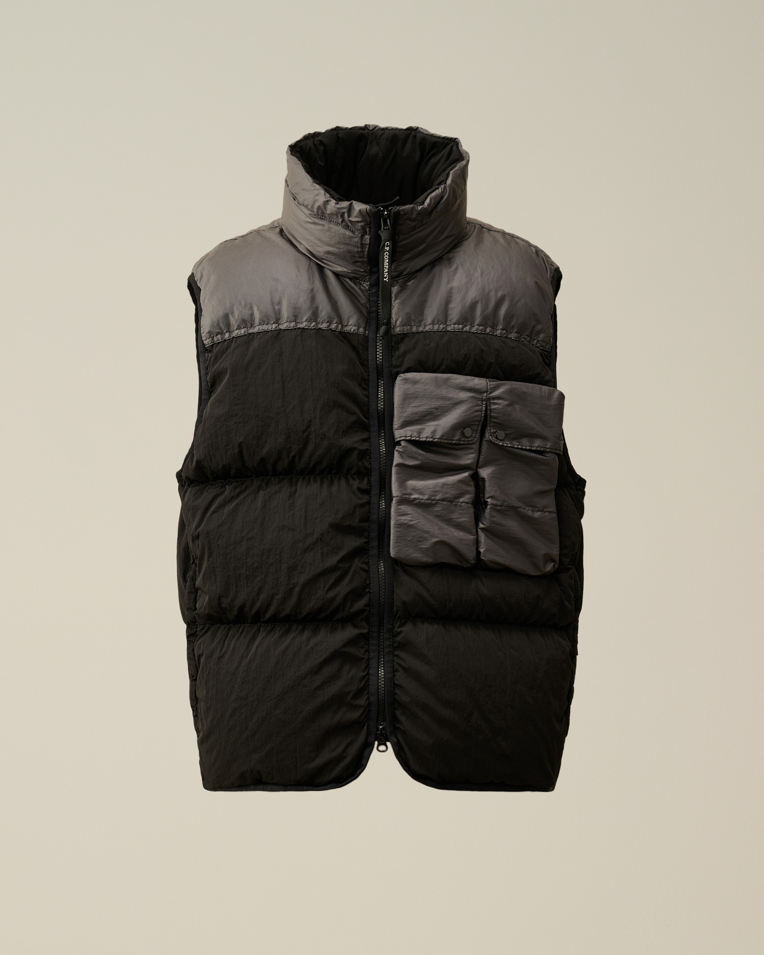 Mens Coach Downs Vest shops - Black and Gray