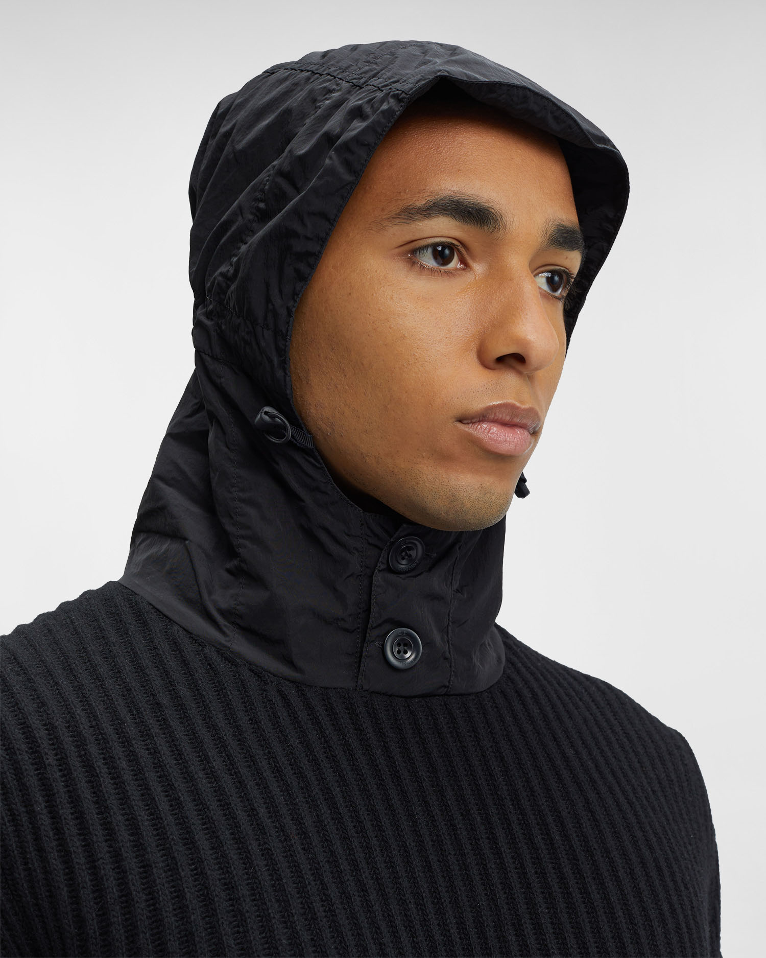 Lambswool Mixed Hooded Knit | C.P. Company Online Store