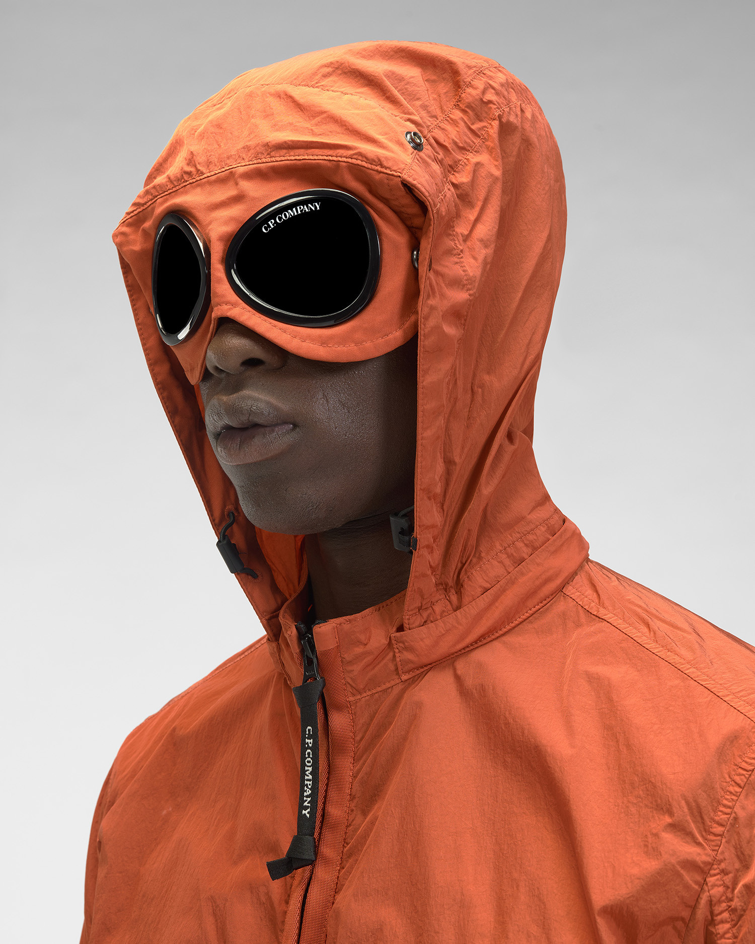 chrome goggle overshirt