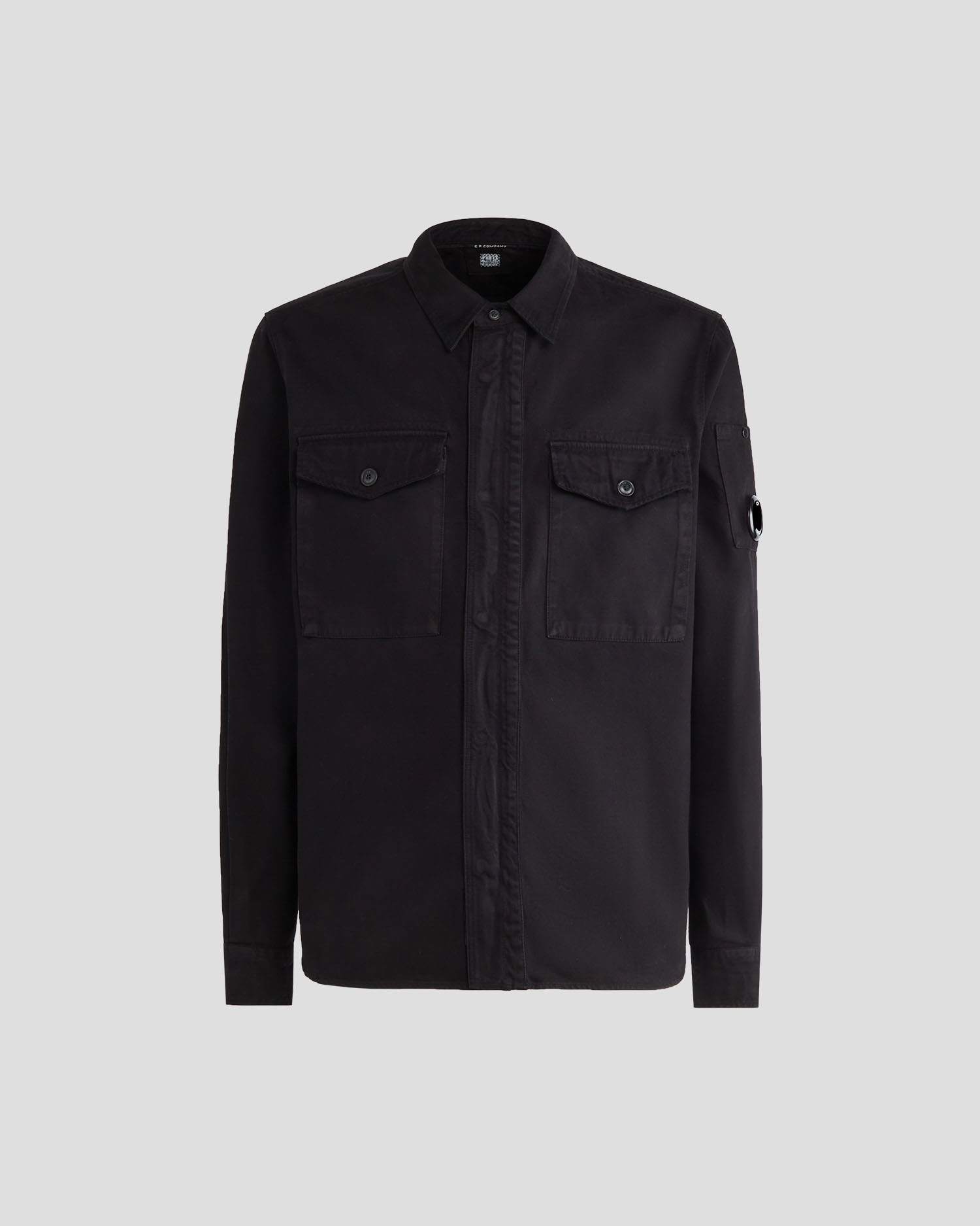 cp company double pocket shirt