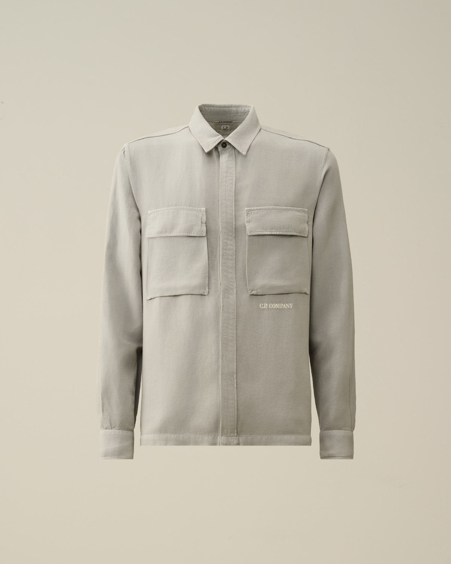 C.P. Company Lens-detail shirt jacket - Grey