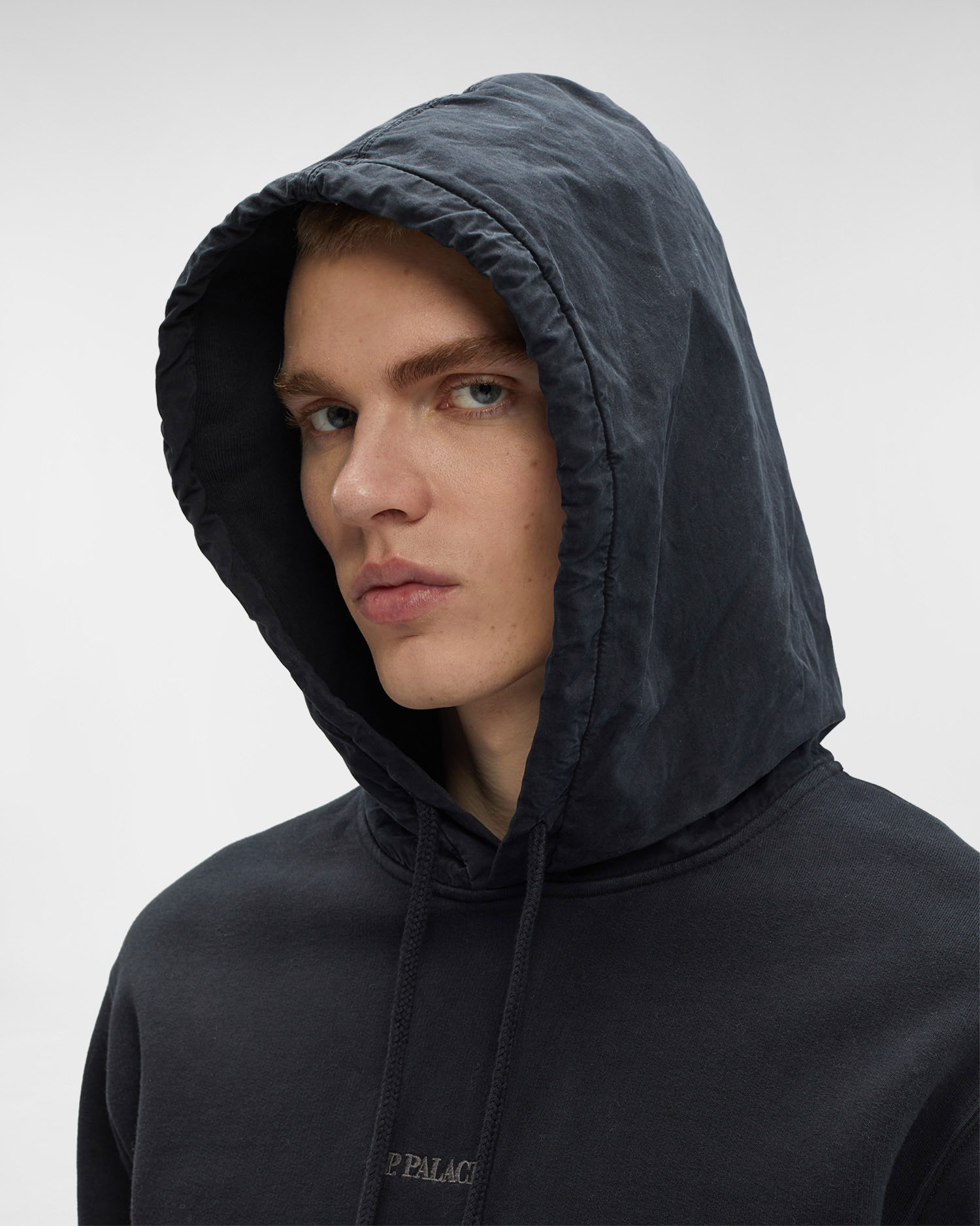 C.P. Palace Cotton Fleece Hooded Sweatshirt