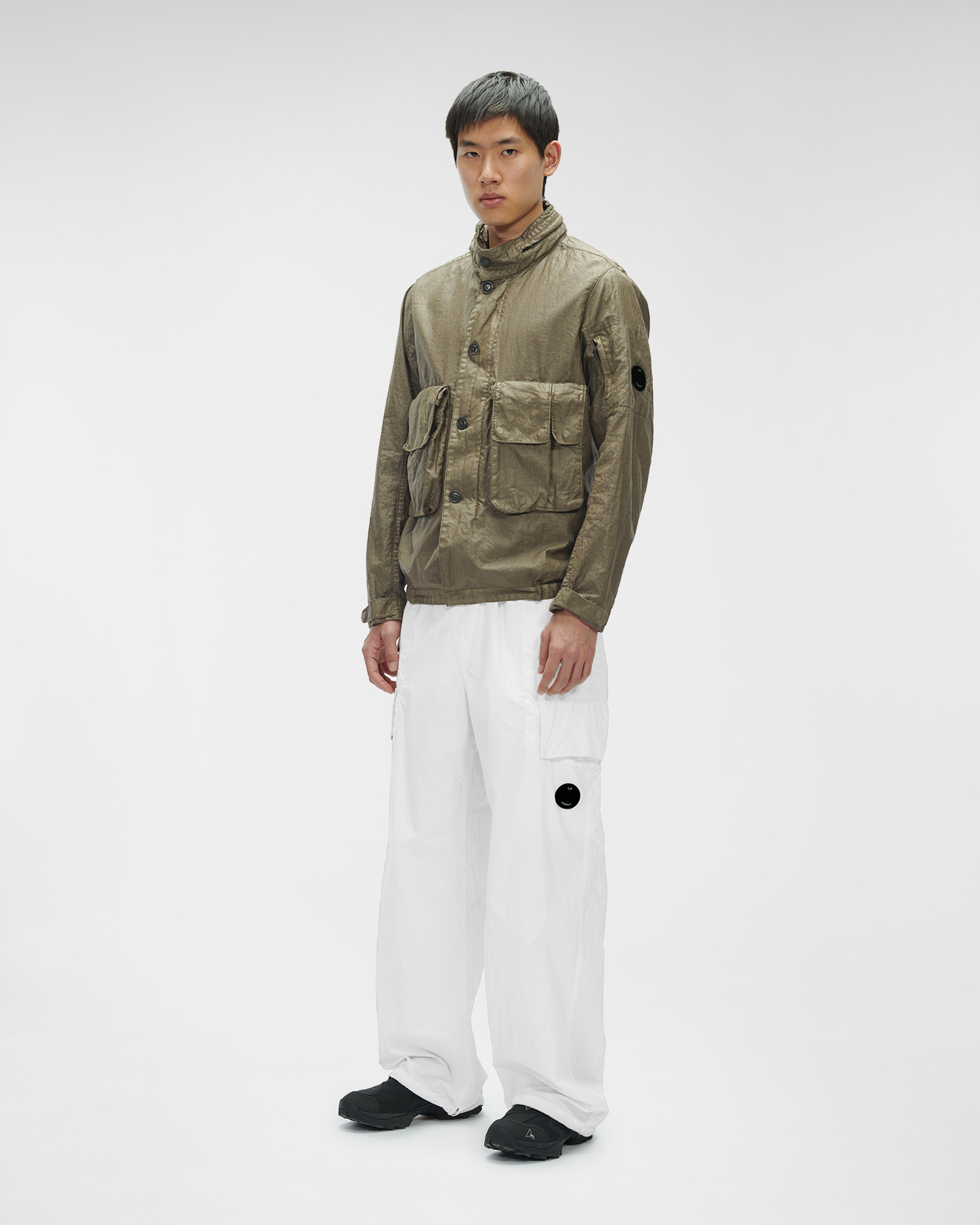 クーポン C.P Company FLATT NYLON OVERSIZED PANTS - uinsa.ac.id