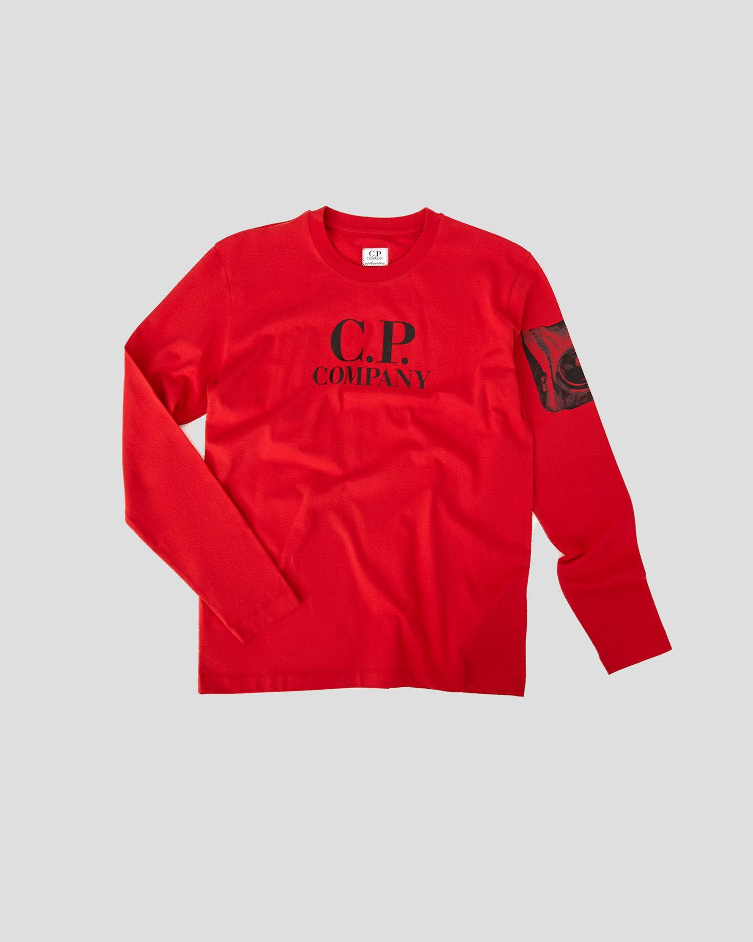 cp company sweatshirt red