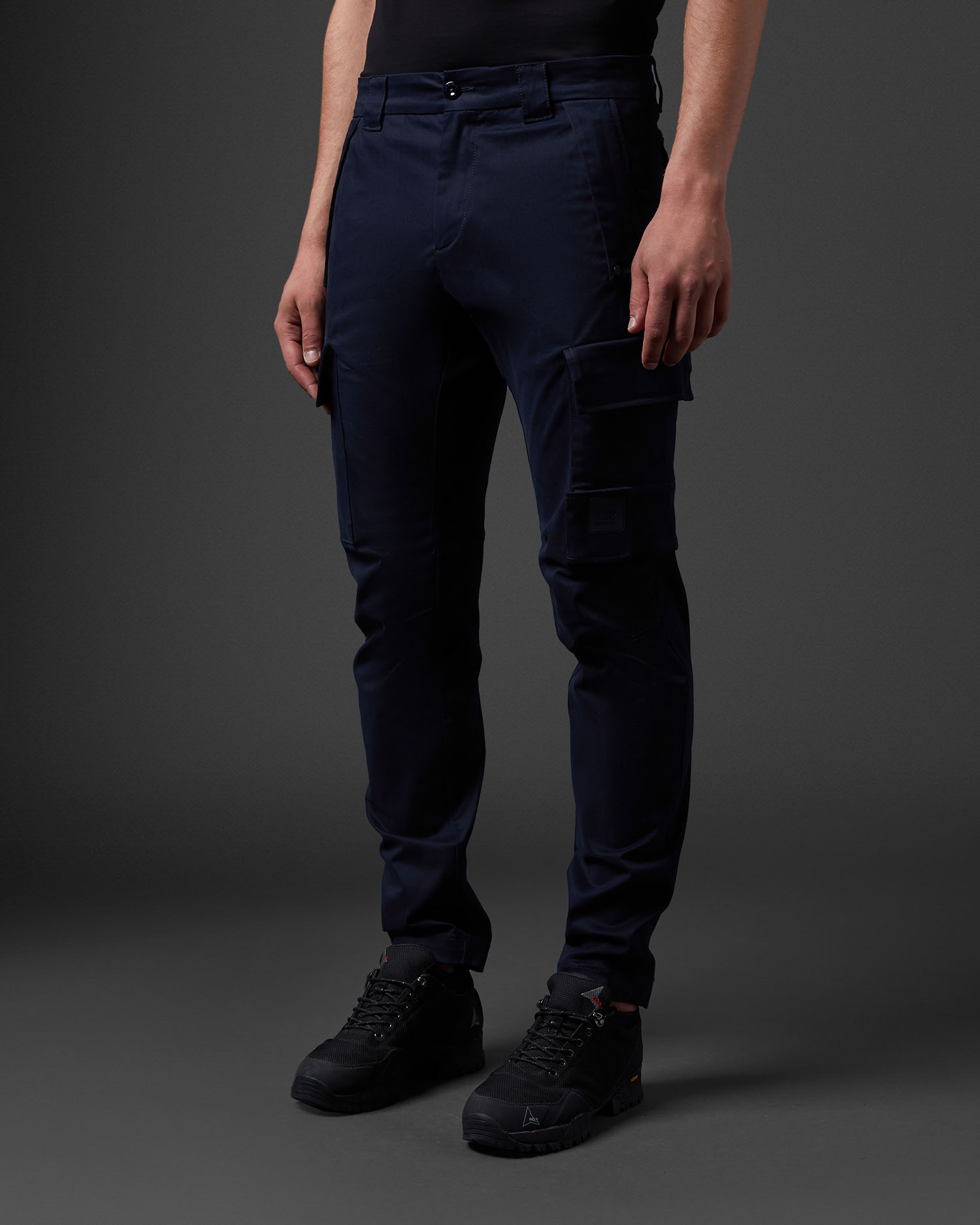 Metropolis Series Stretch Sateen Ergonomic Cargo Pants