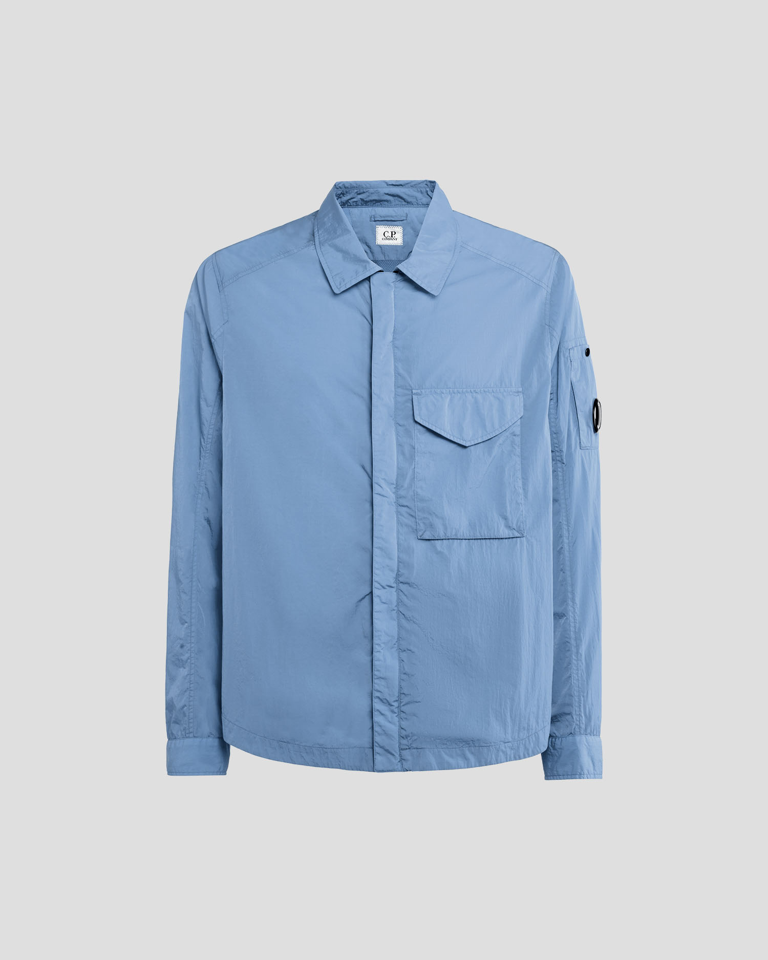 Cp company shop overshirt blue