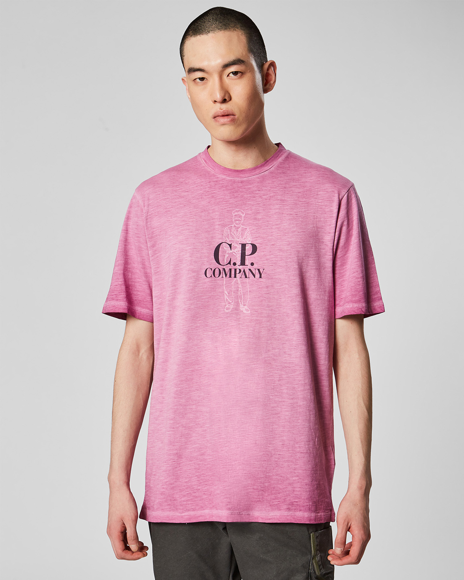 cp company sweatshirt pink