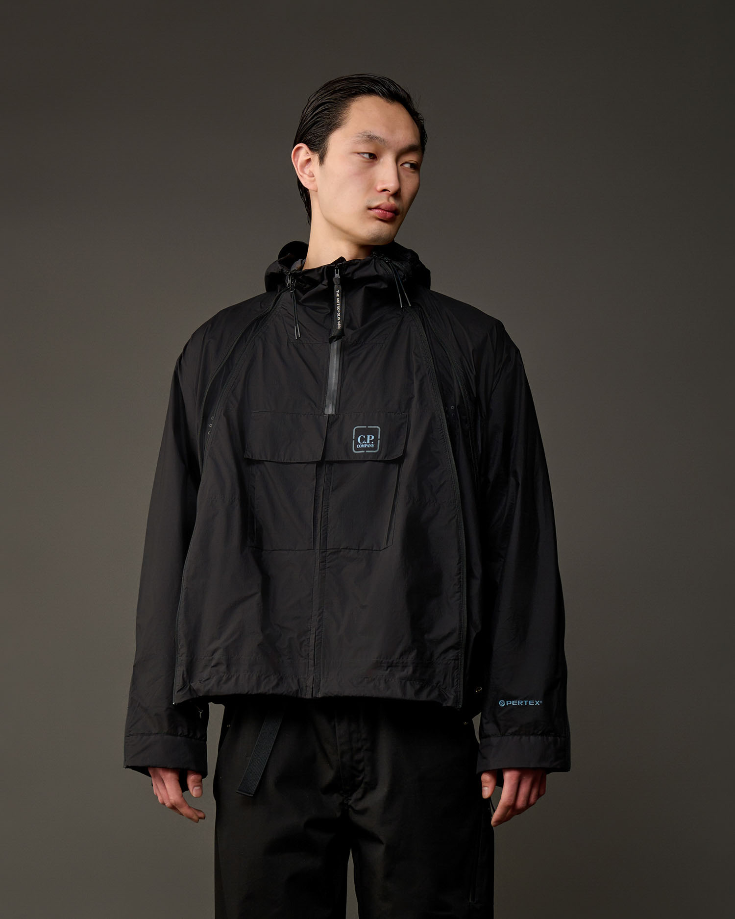 C.P. Company Metropolis Series Pertex hooded jacket - Blue