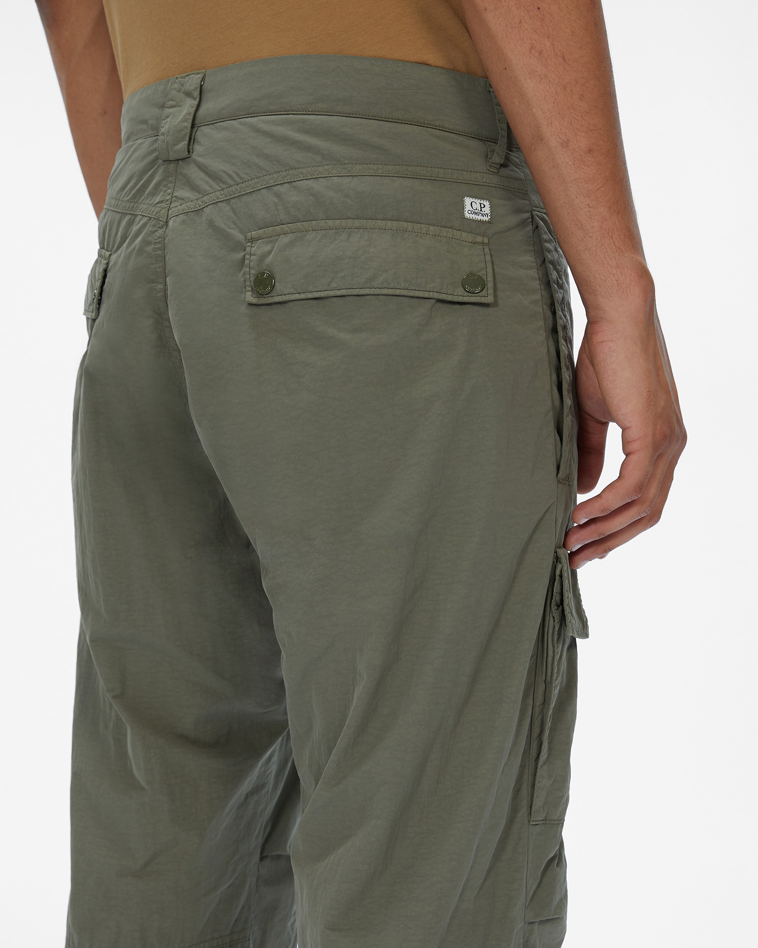 cp company nylon cargo pants