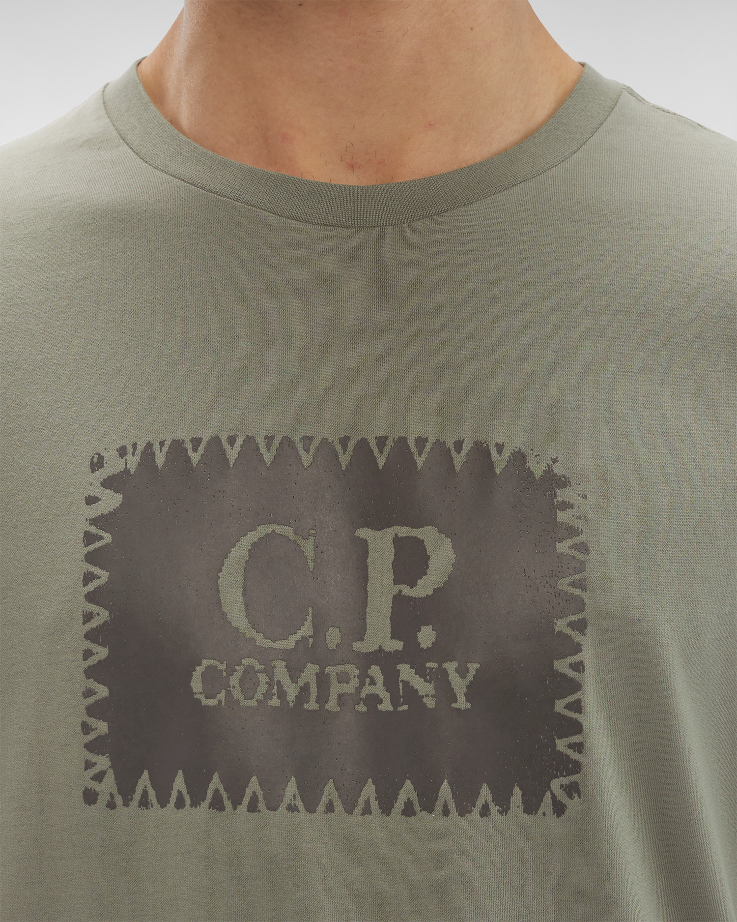 30/1 Jersey Label Style Logo T-Shirt | C.P. Company Online Store