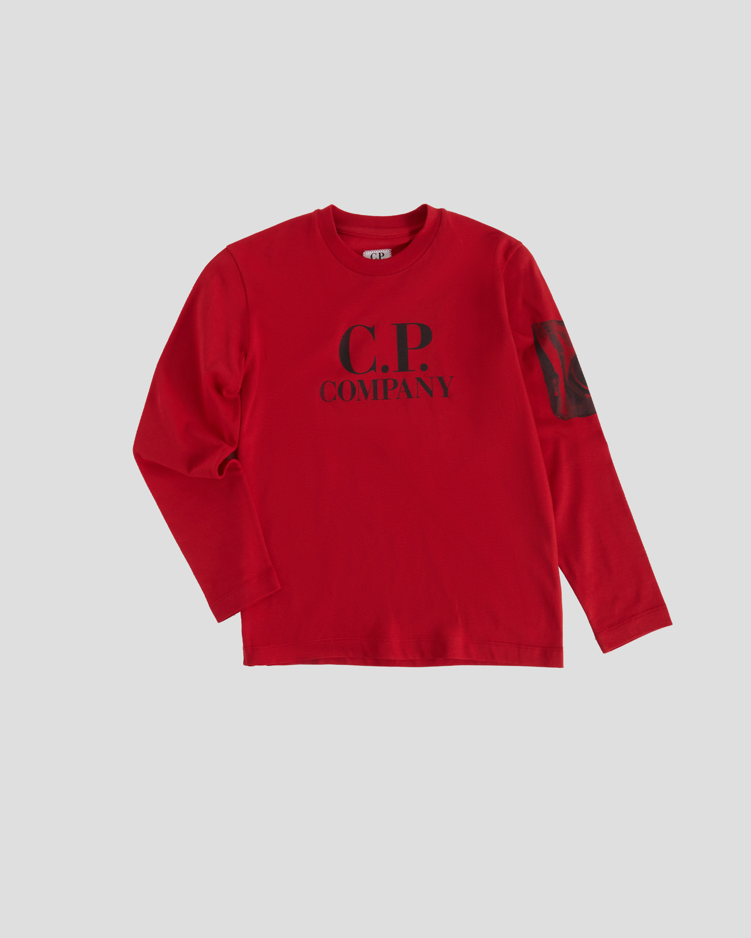 cp company sweatshirt red