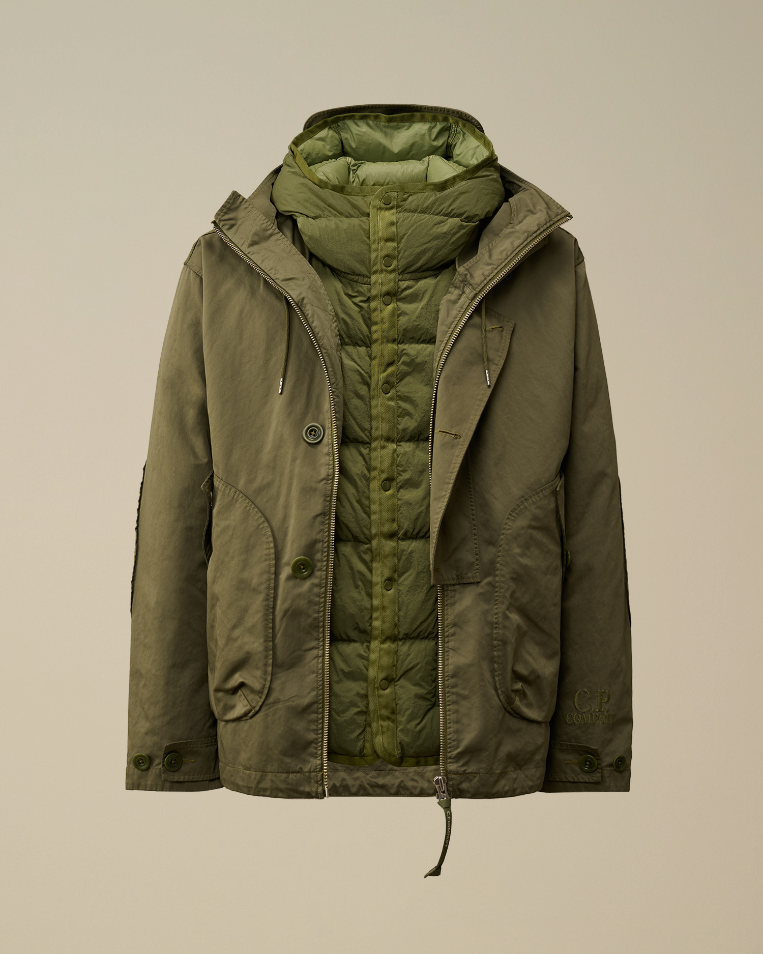 Cp company hooded jacket sale