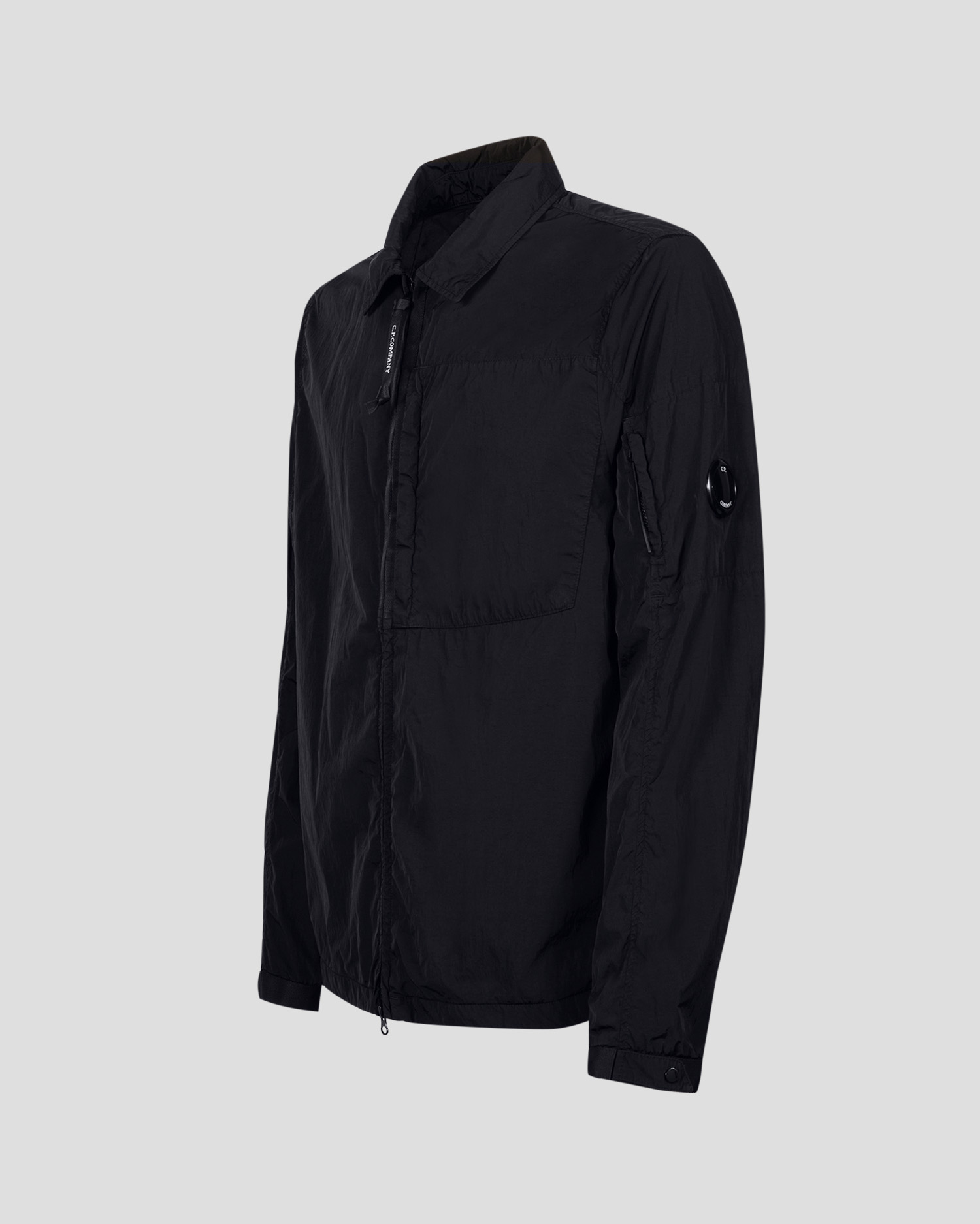 cp company chrome quarter overshirt