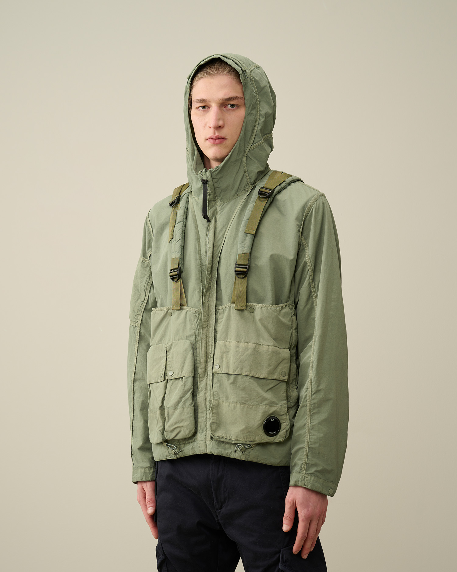 Flatt Nylon Reversible Hooded Jacket | C.P. Company Online Store