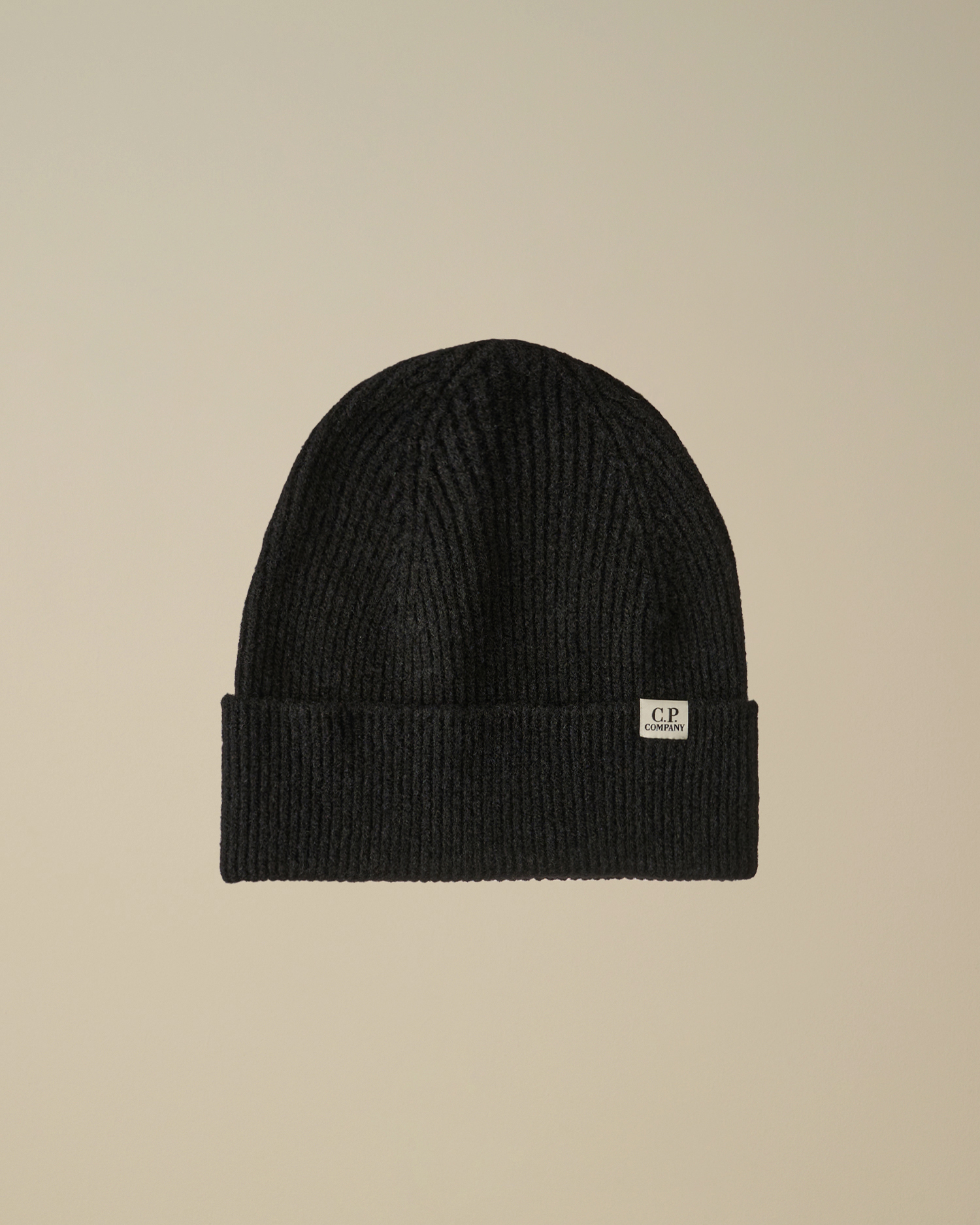 Cp company beanie black on sale